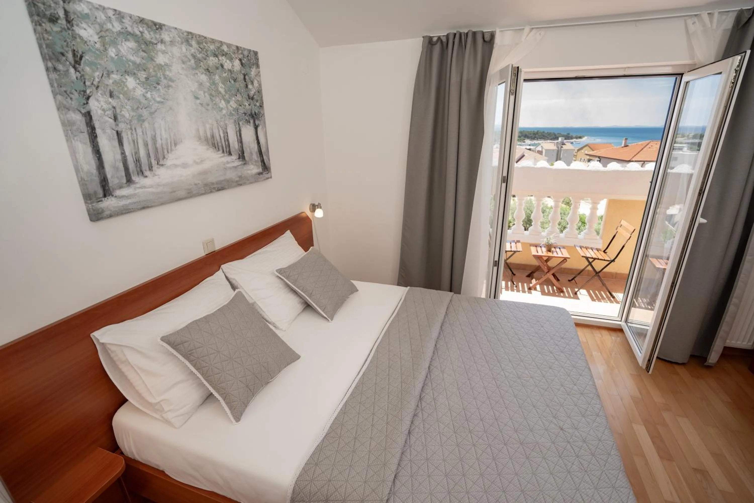 Bedroom, Bed in Pansion Villa Bok