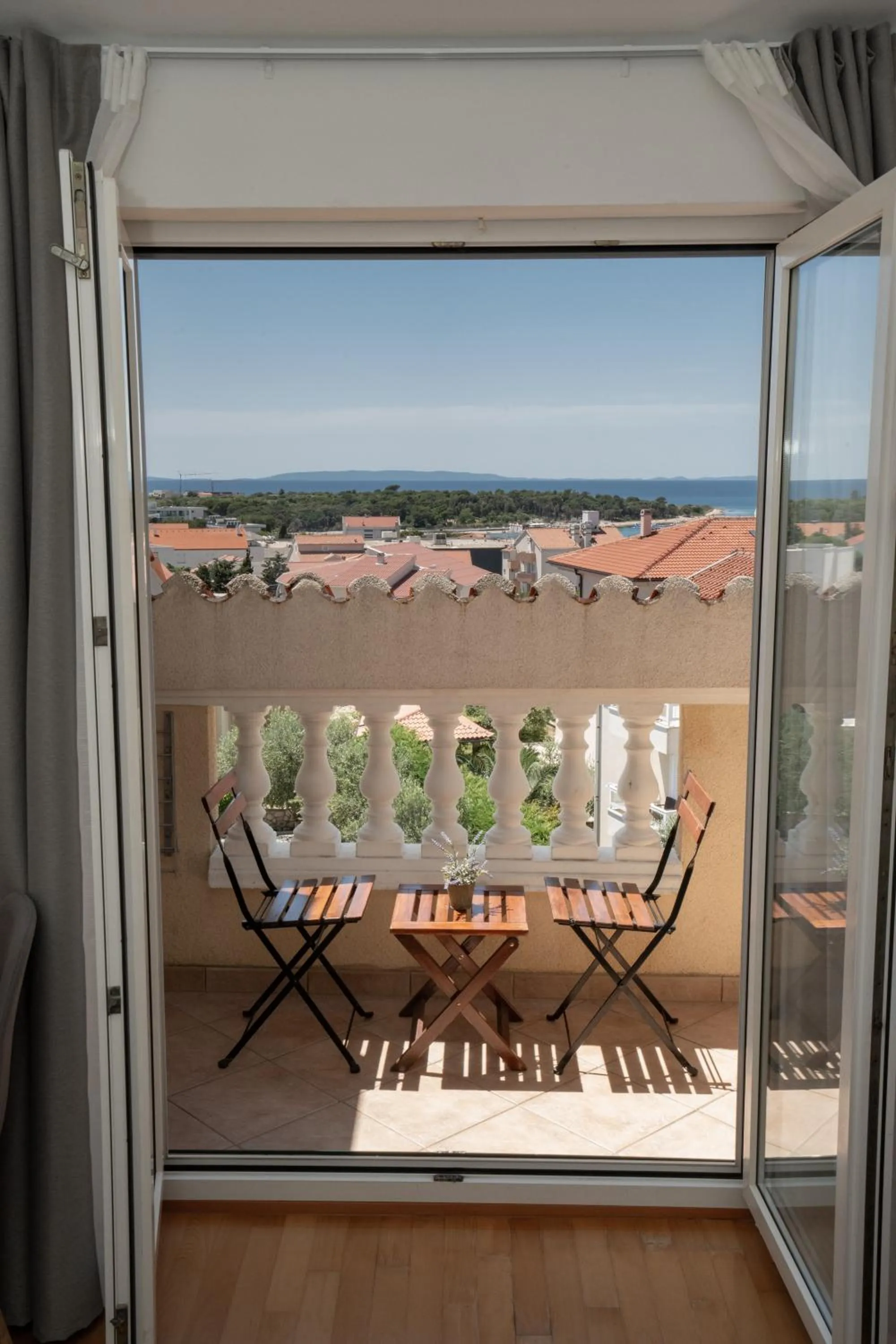 City view in Pansion Villa Bok