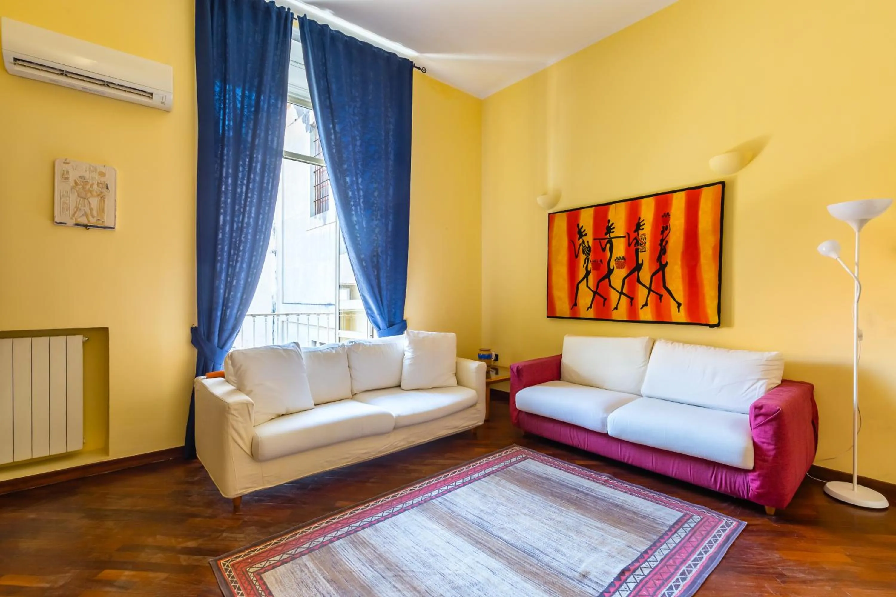 Living room in B&B Antica Napoli