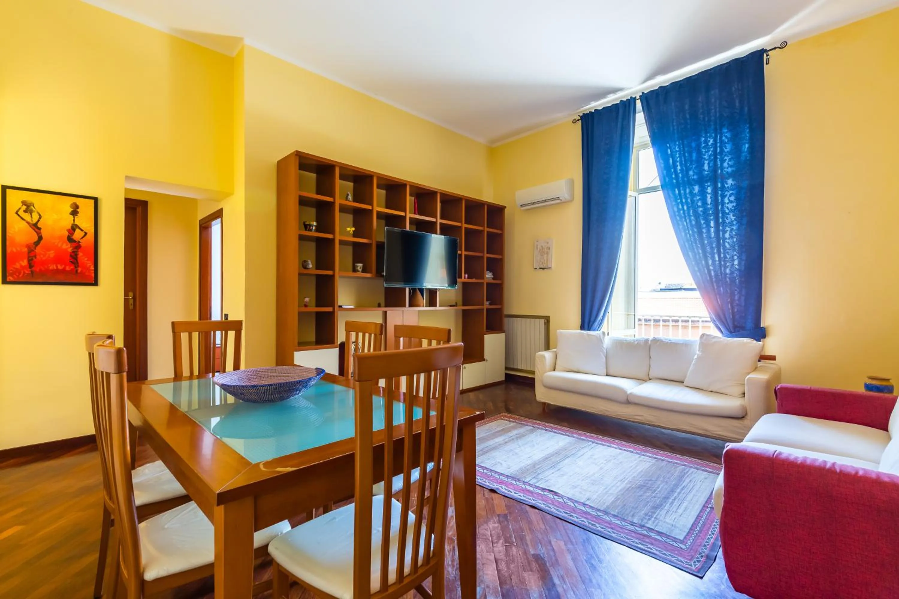 Living room in B&B Antica Napoli