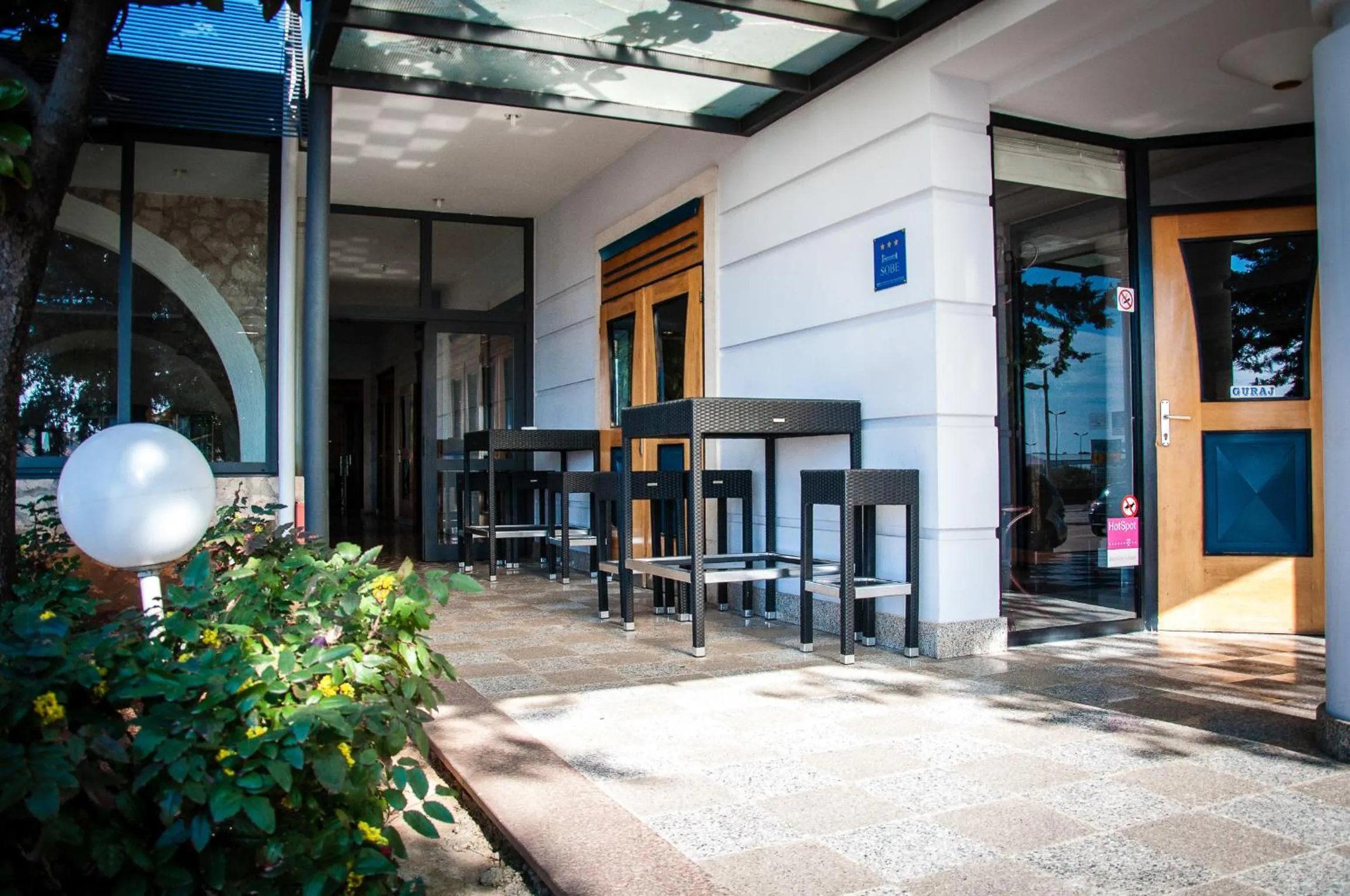 Patio in Guest Accomodation Tamaris