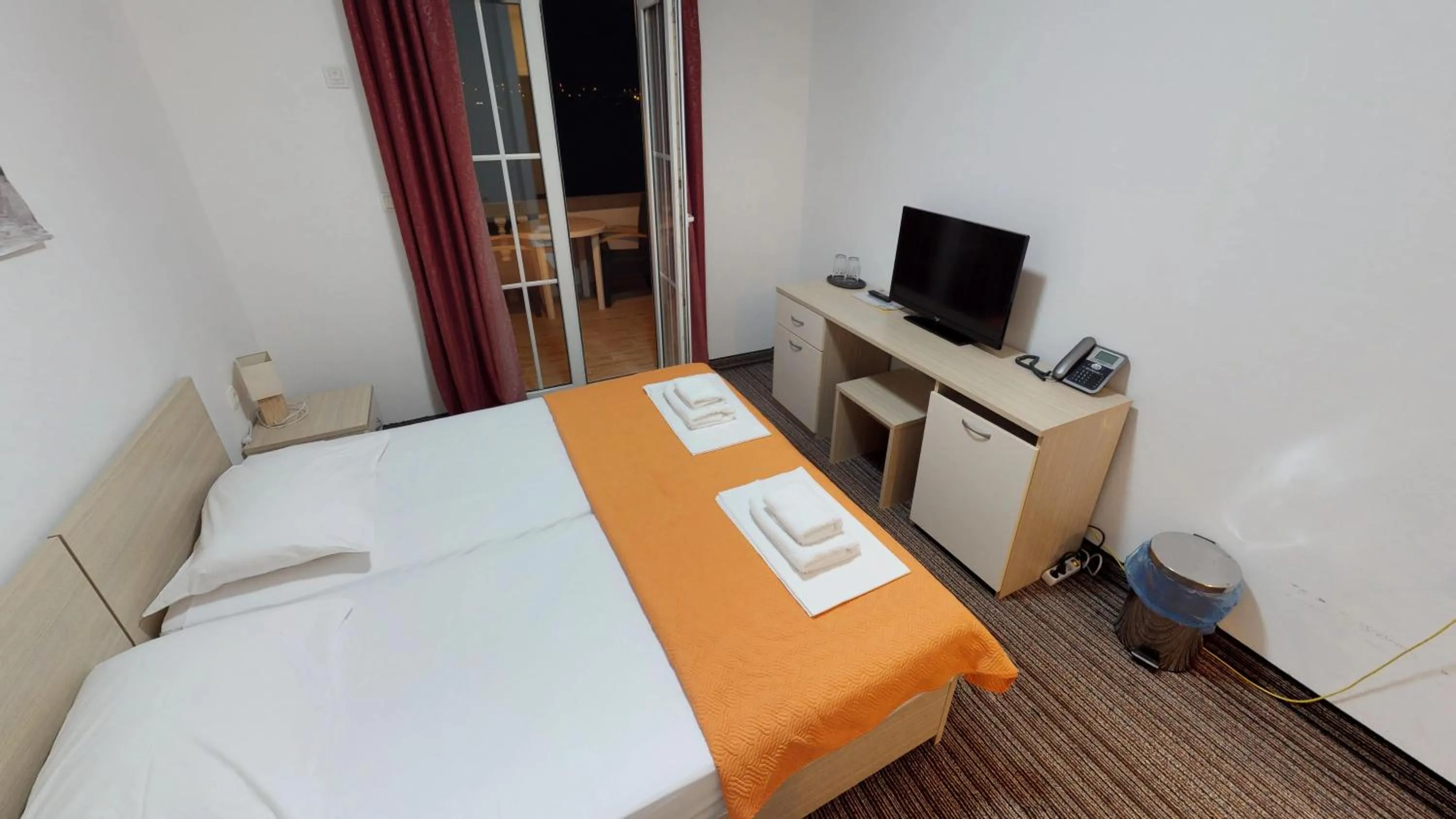 Bed in Hotel Belveder