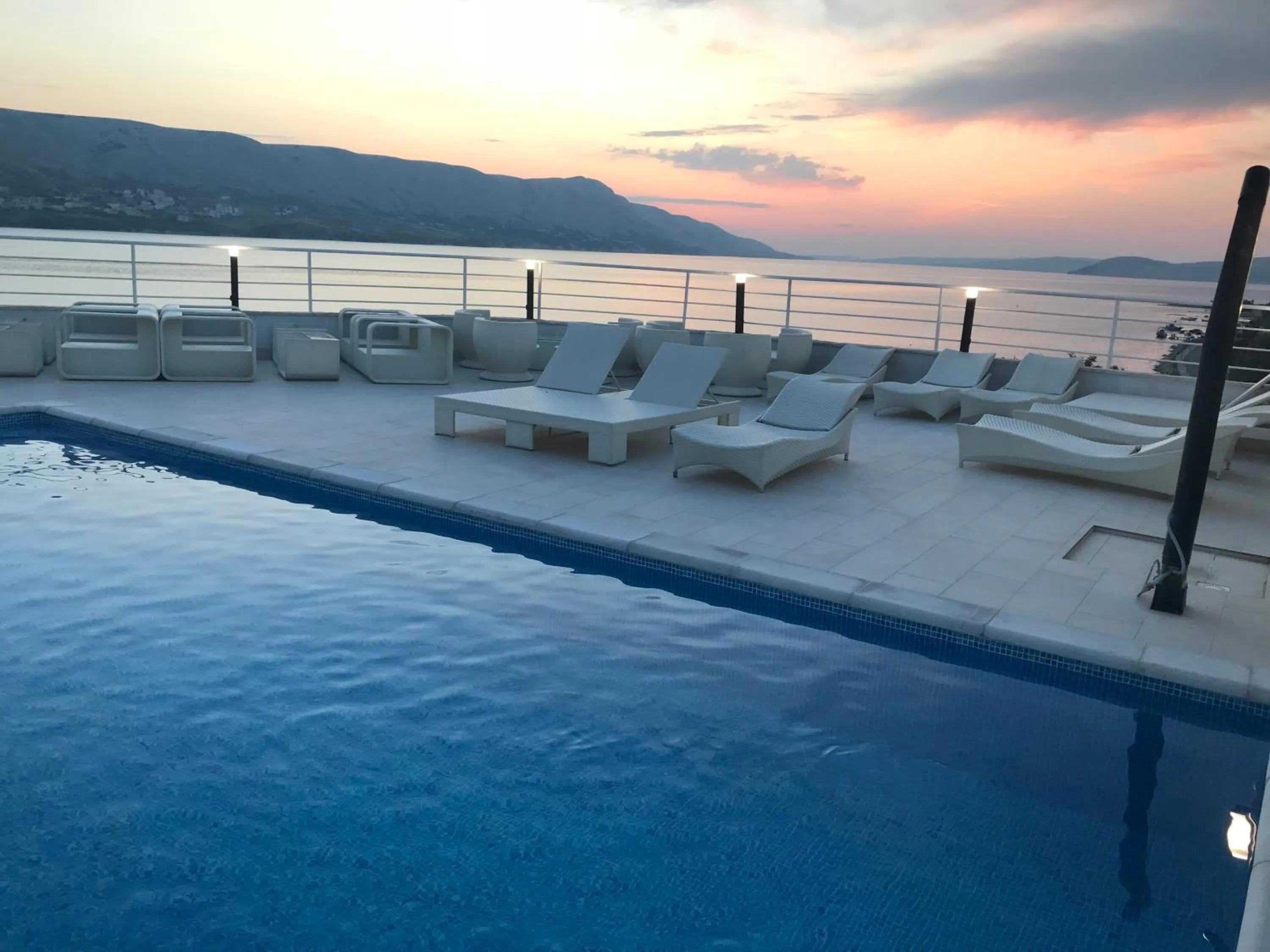 Swimming pool in Hotel Belveder