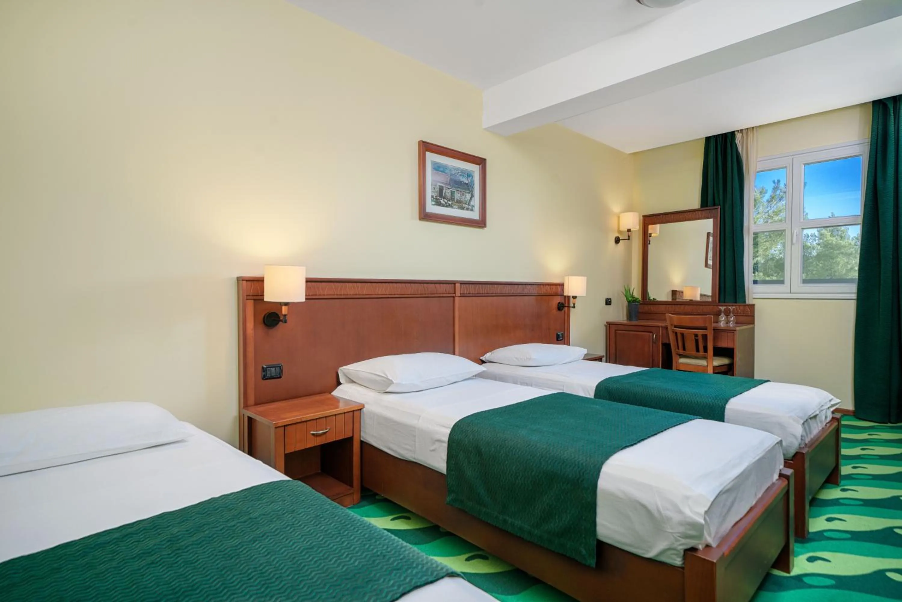 Bed in Hotel Vrata Krke