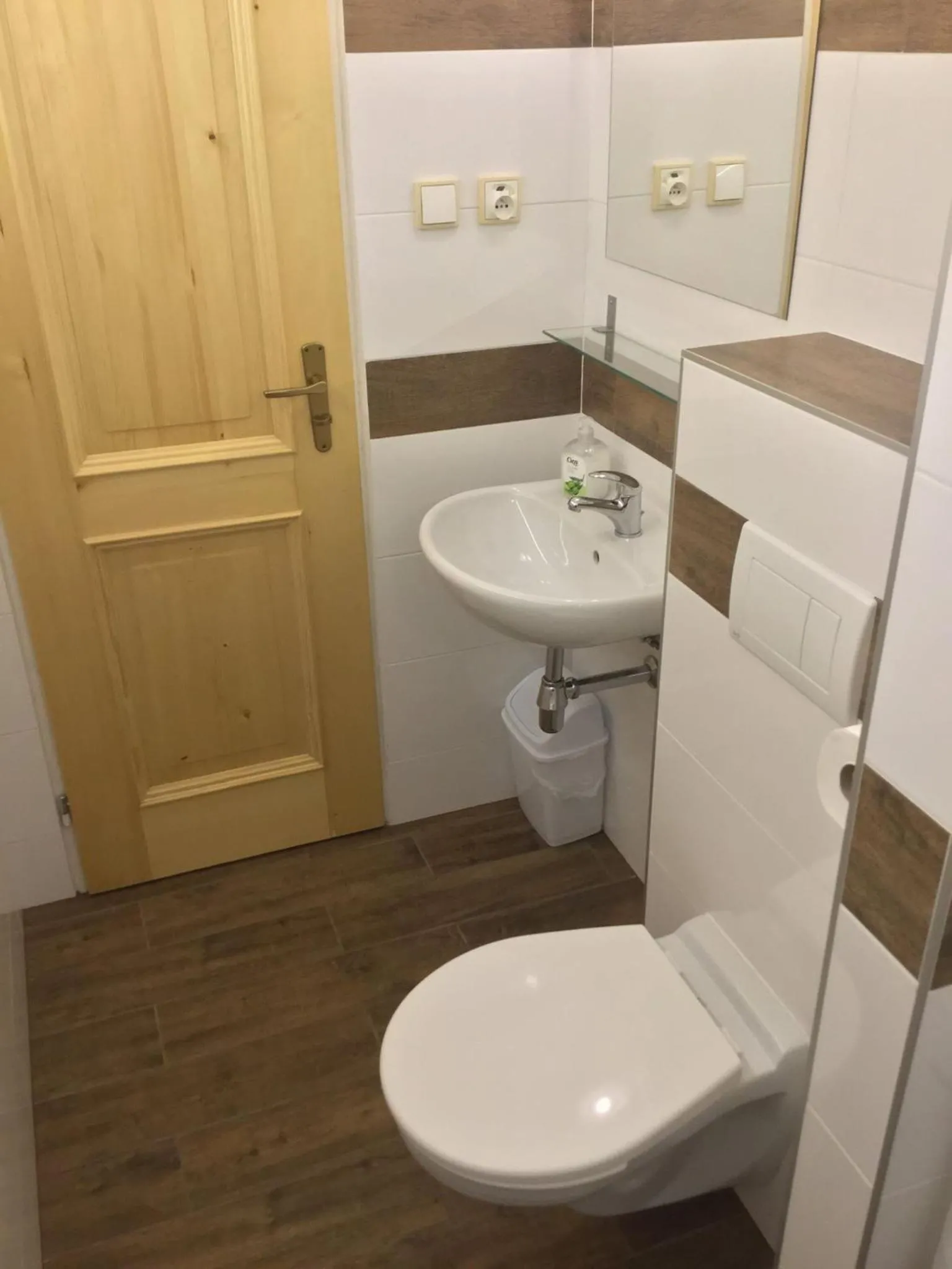 Bathroom in Penzion Ida