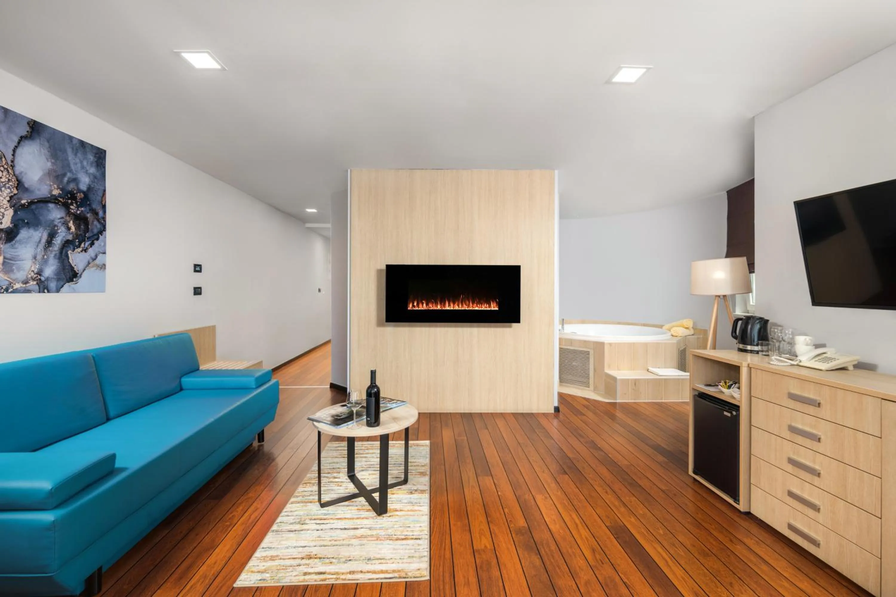 Hot Tub in Wellness Hotel Villa Magdalena