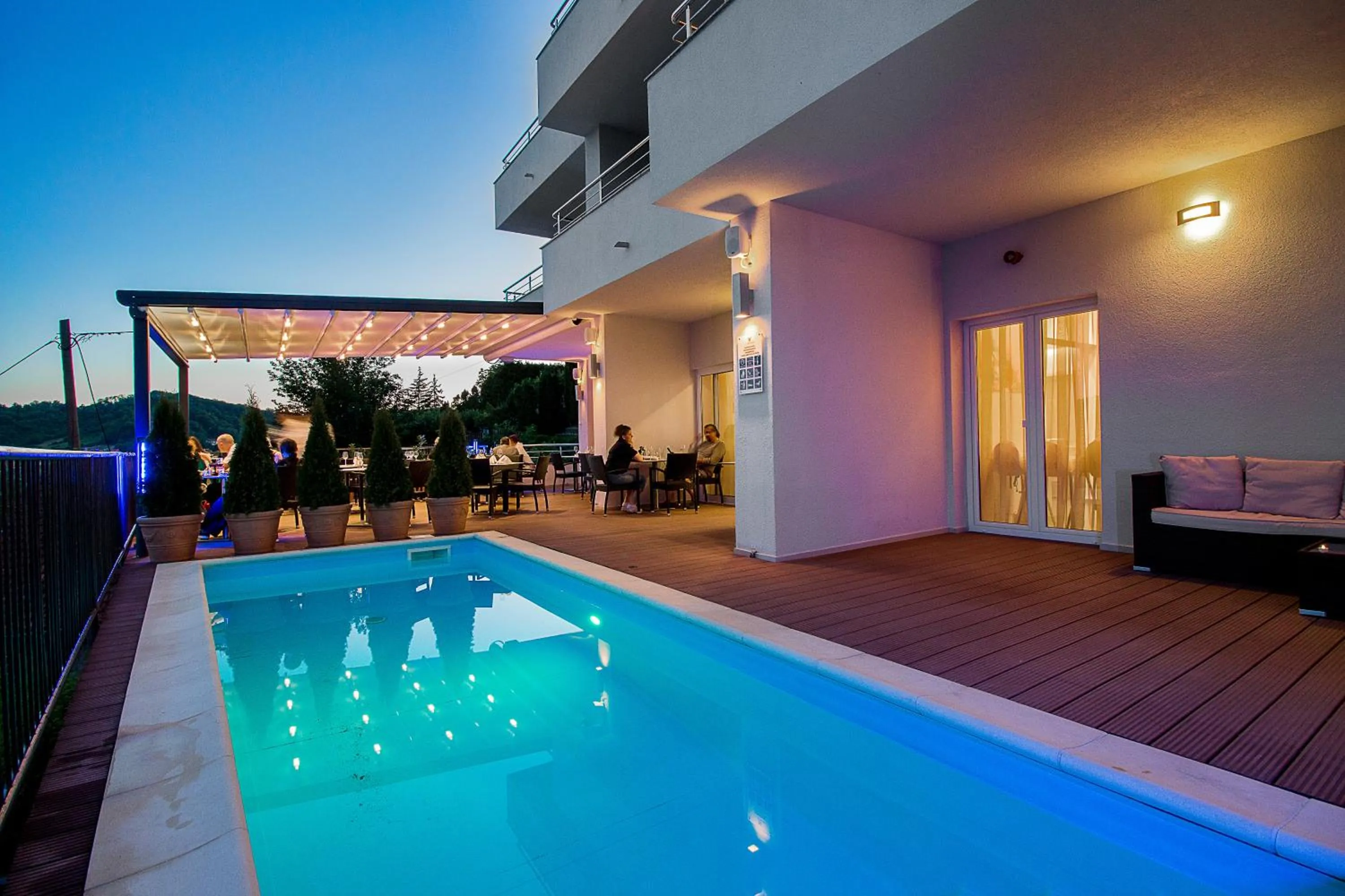 Restaurant/places to eat in Wellness Hotel Villa Magdalena