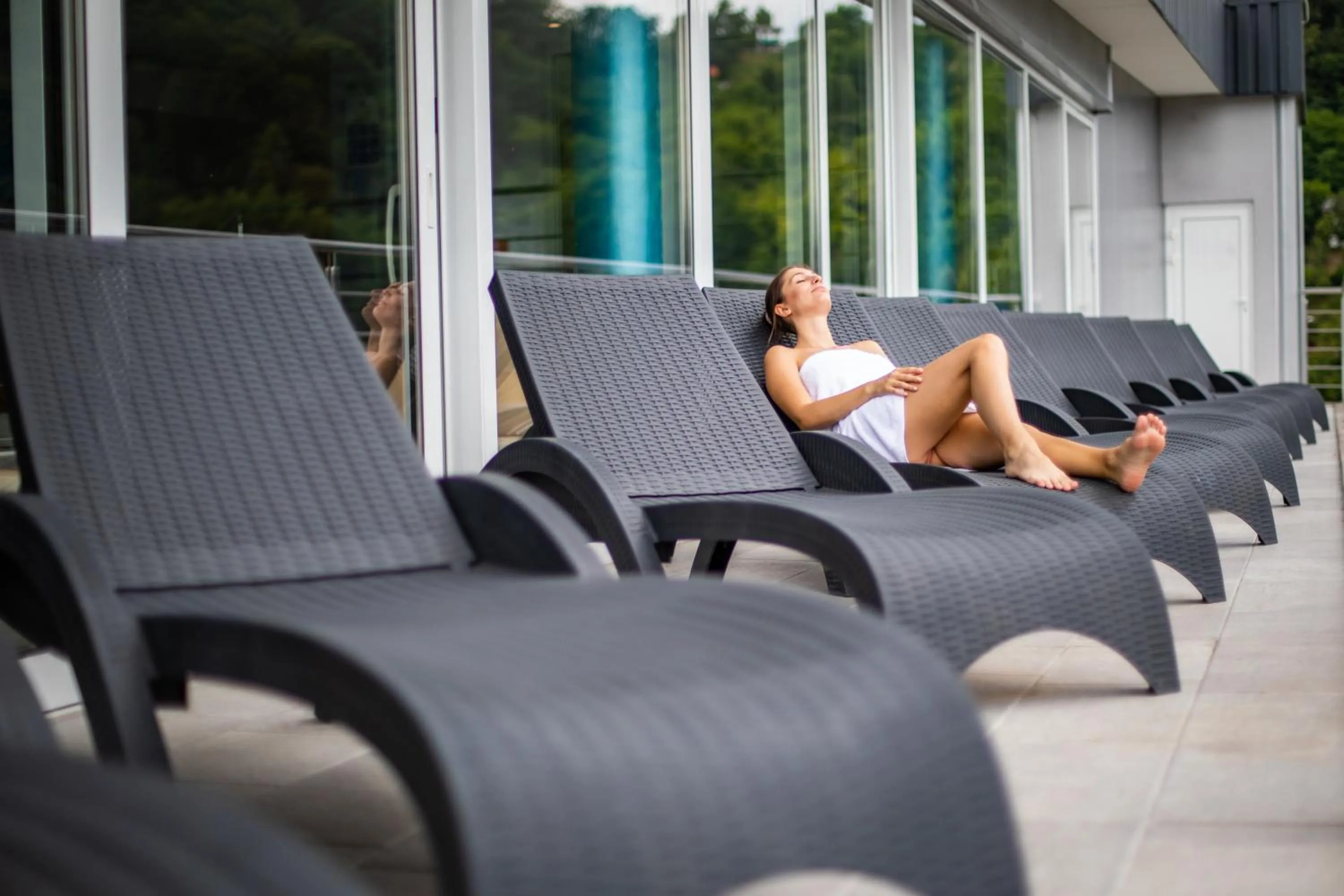 Balcony/Terrace in Wellness Hotel Villa Magdalena