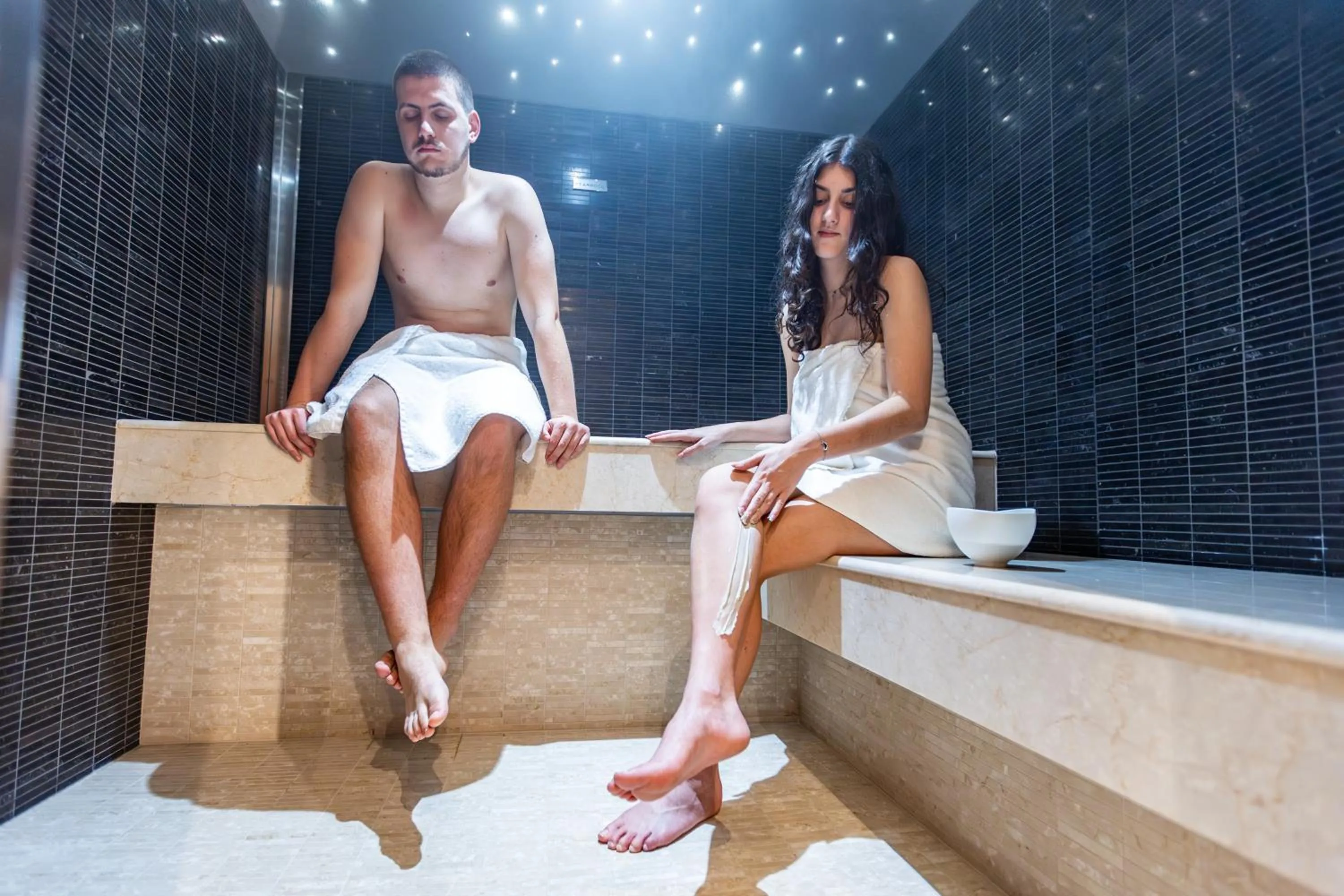 Sauna in Wellness Hotel Villa Magdalena