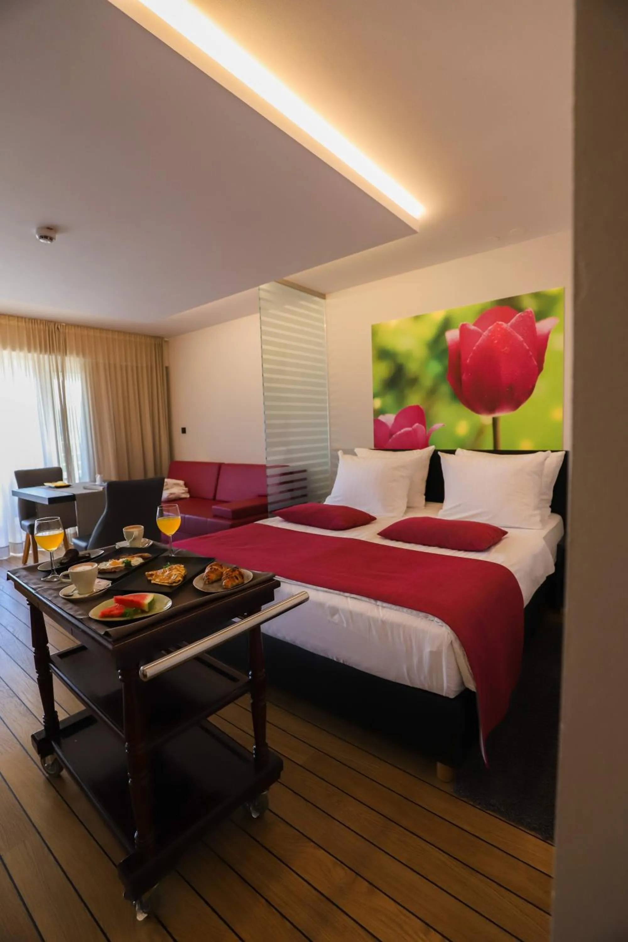 Food and drinks, Bed in Wellness Hotel Villa Magdalena