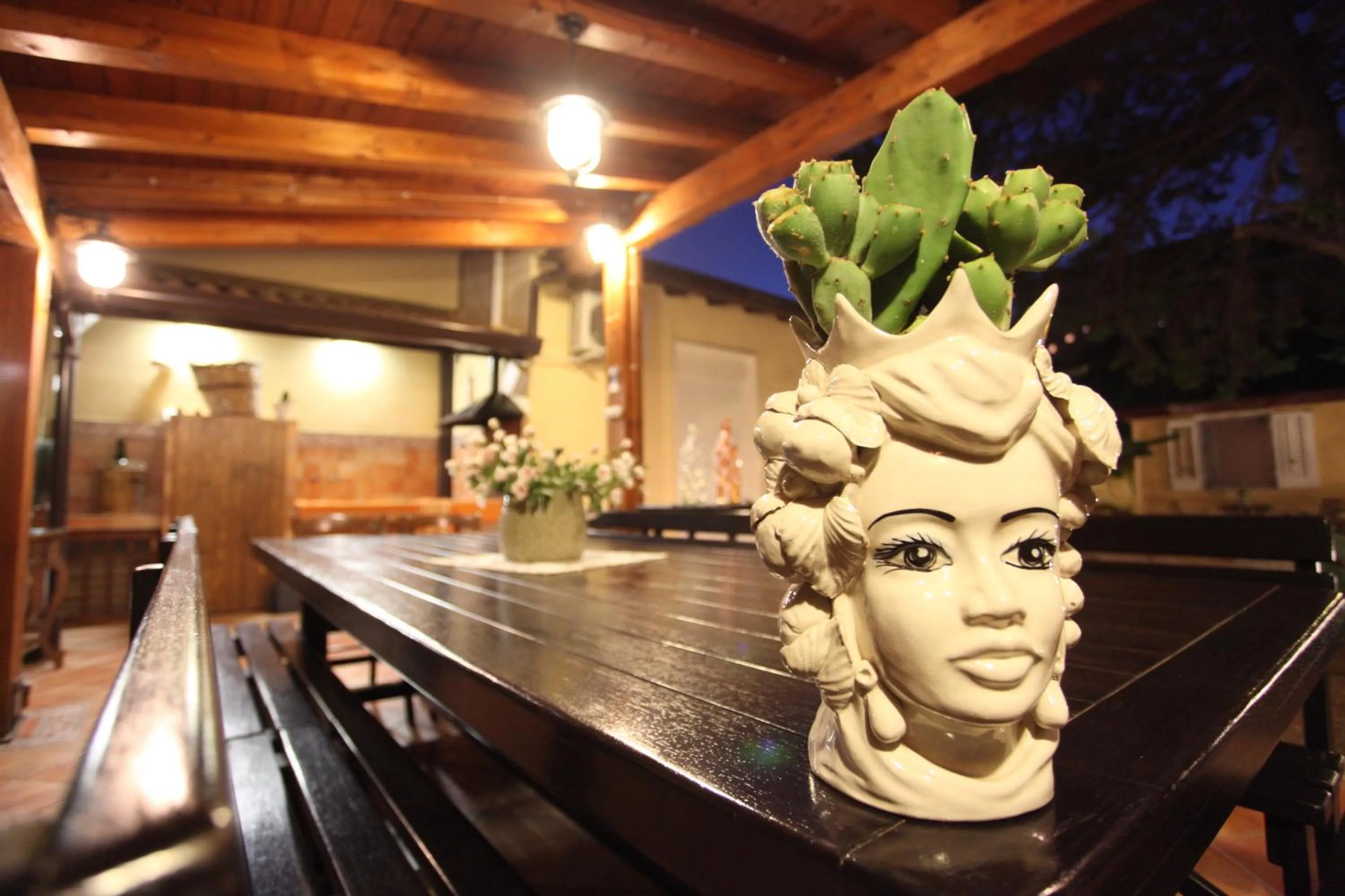 Garden in B&B Villa Maiolica