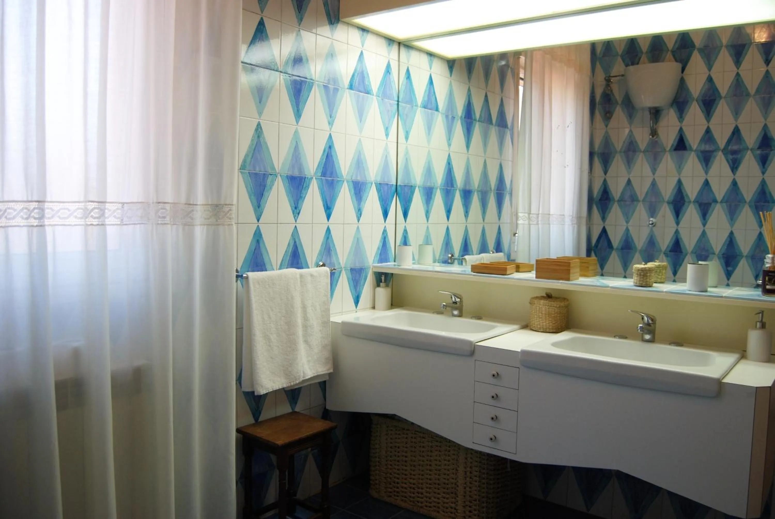 Bathroom in B&B Villa Maiolica