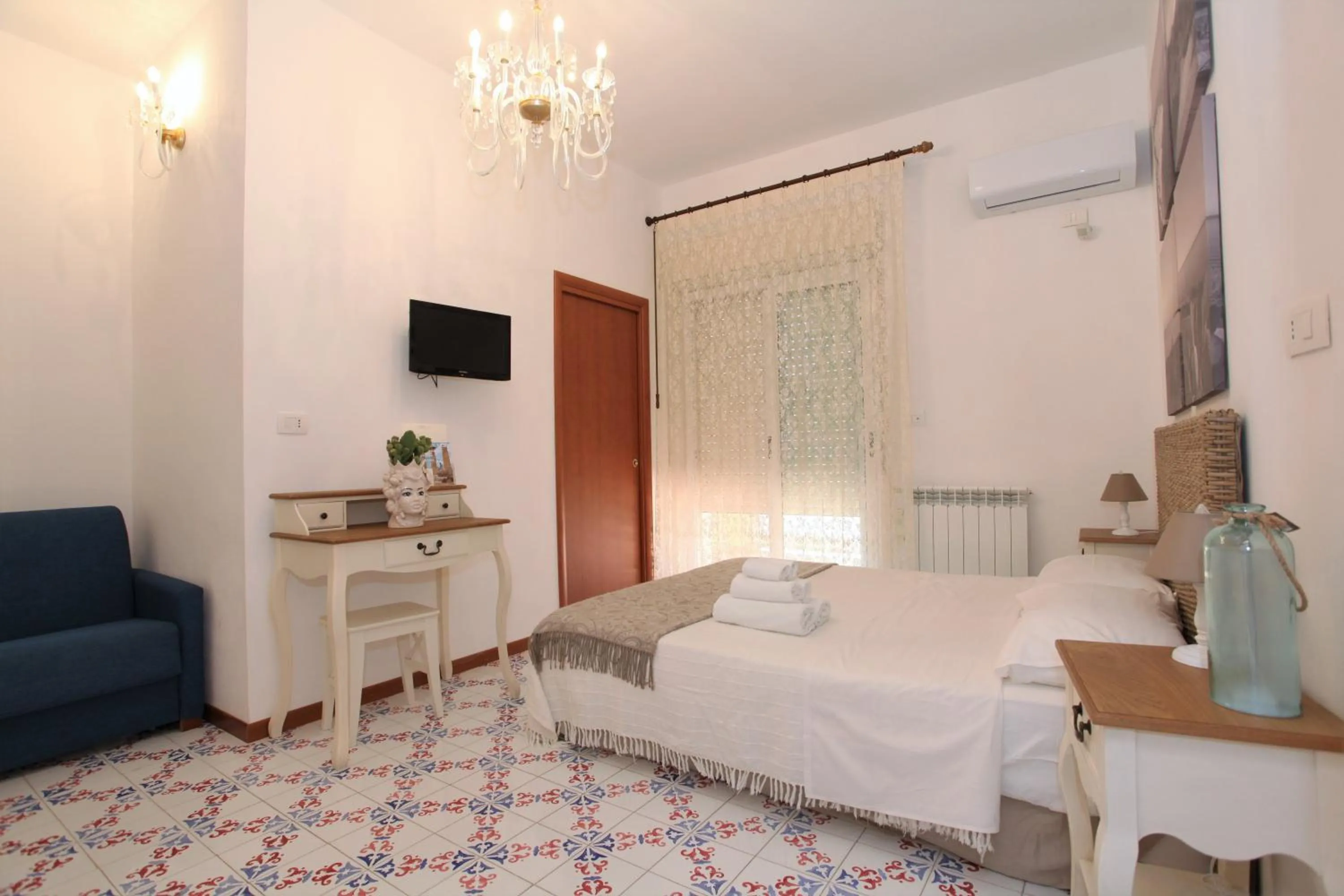 Bed in B&B Villa Maiolica