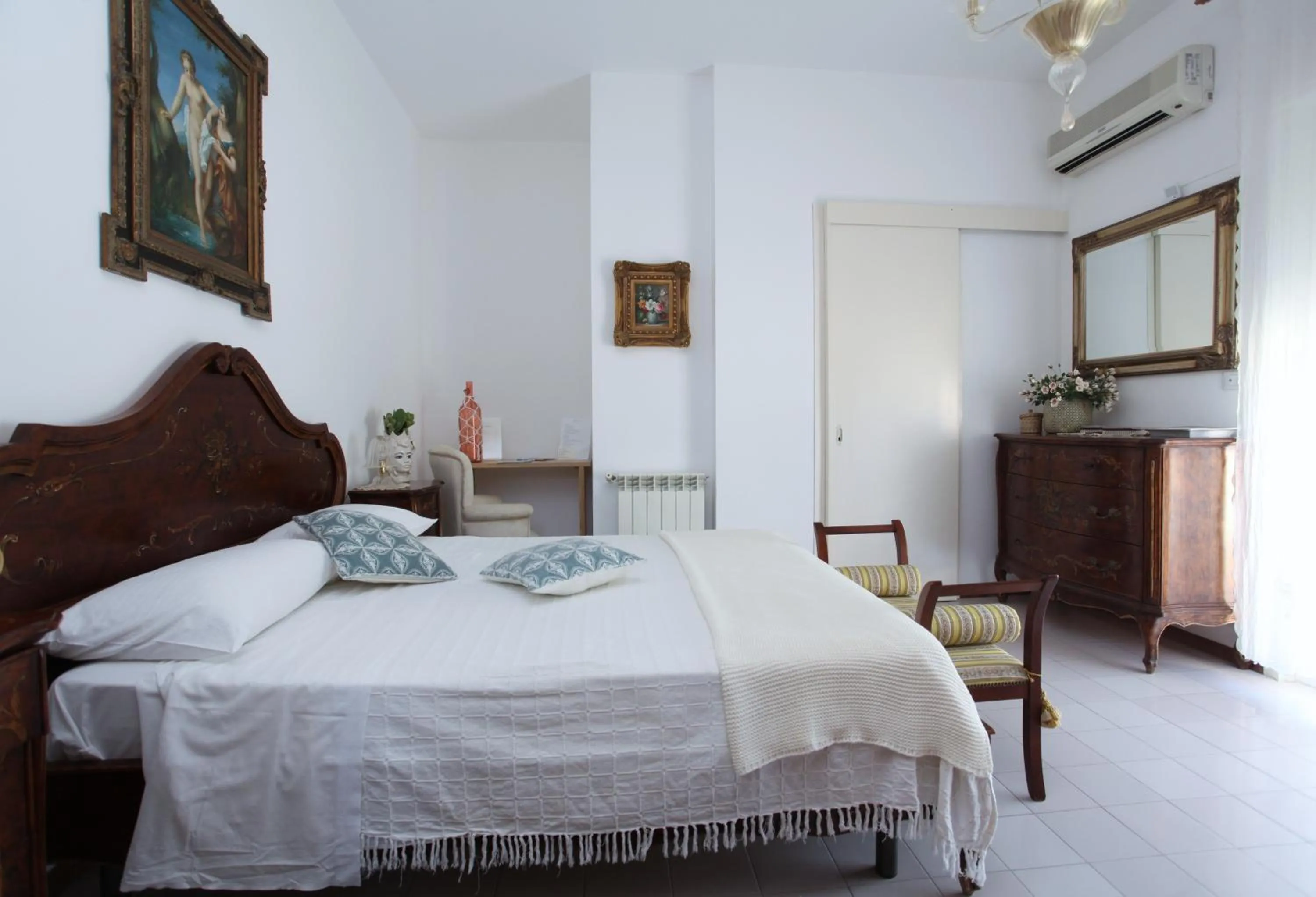 Bed in B&B Villa Maiolica