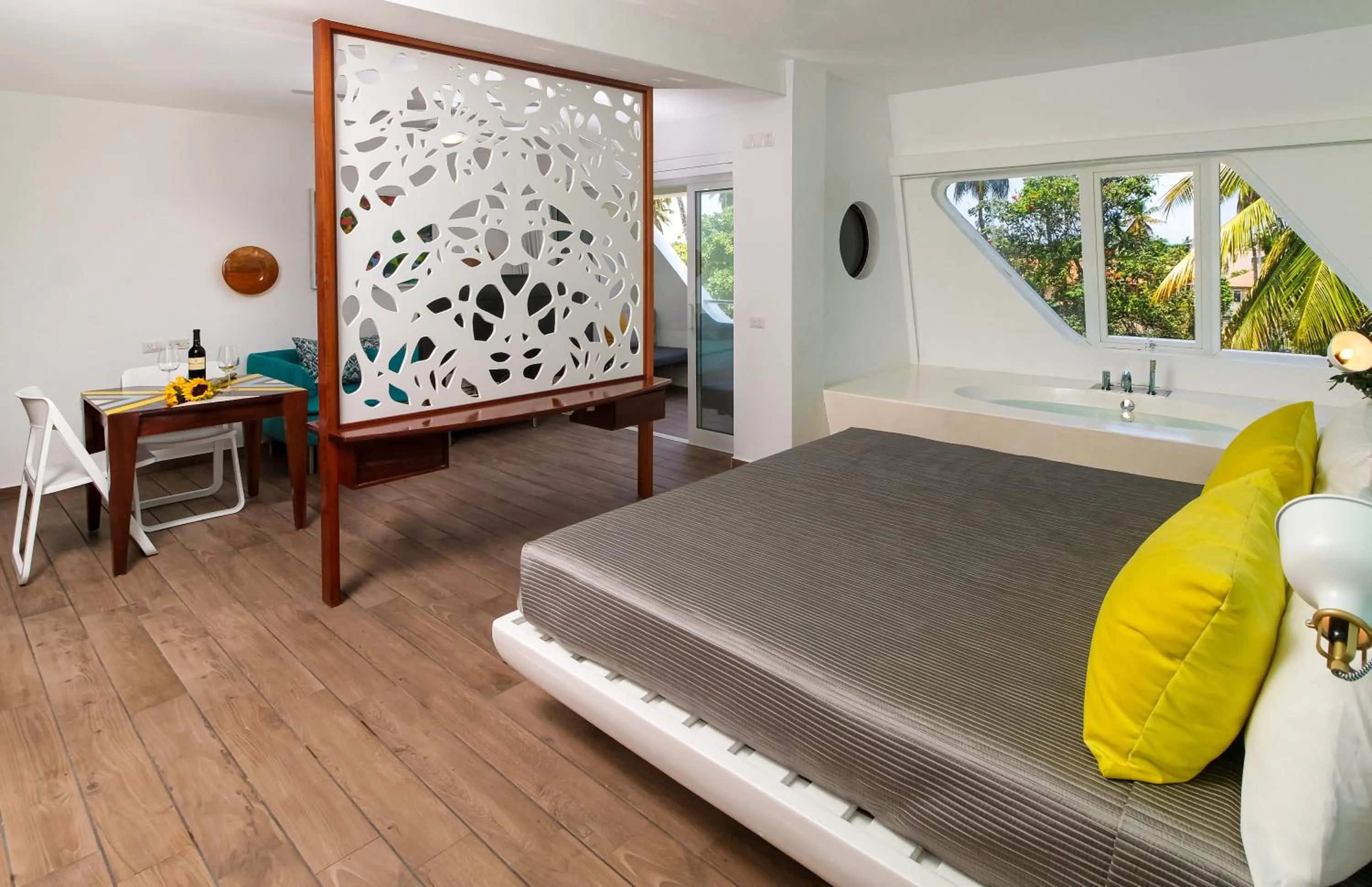 Bedroom, Bed in Puerto Plaza Las Terrenas