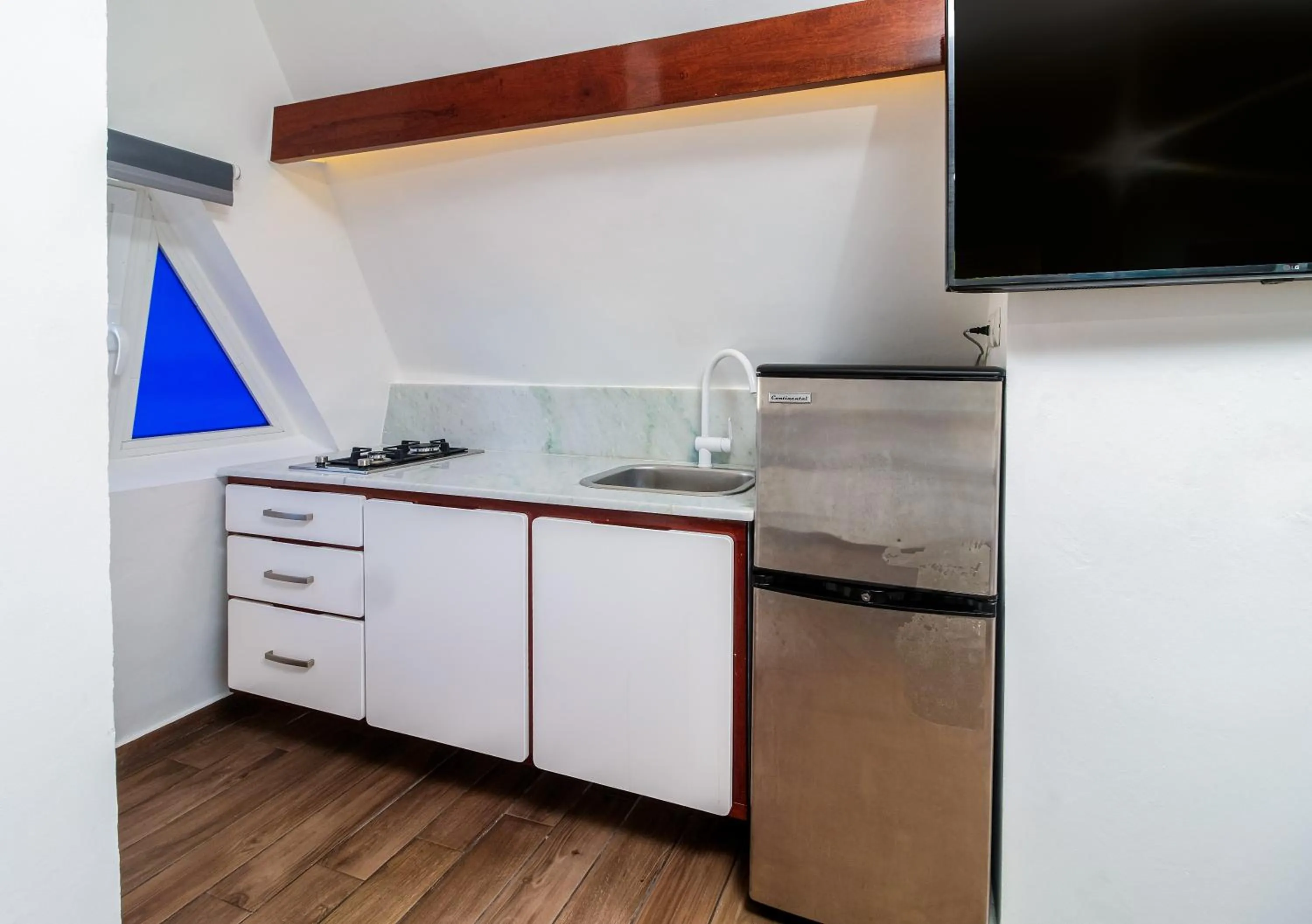 Kitchen or kitchenette in Puerto Plaza Las Terrenas