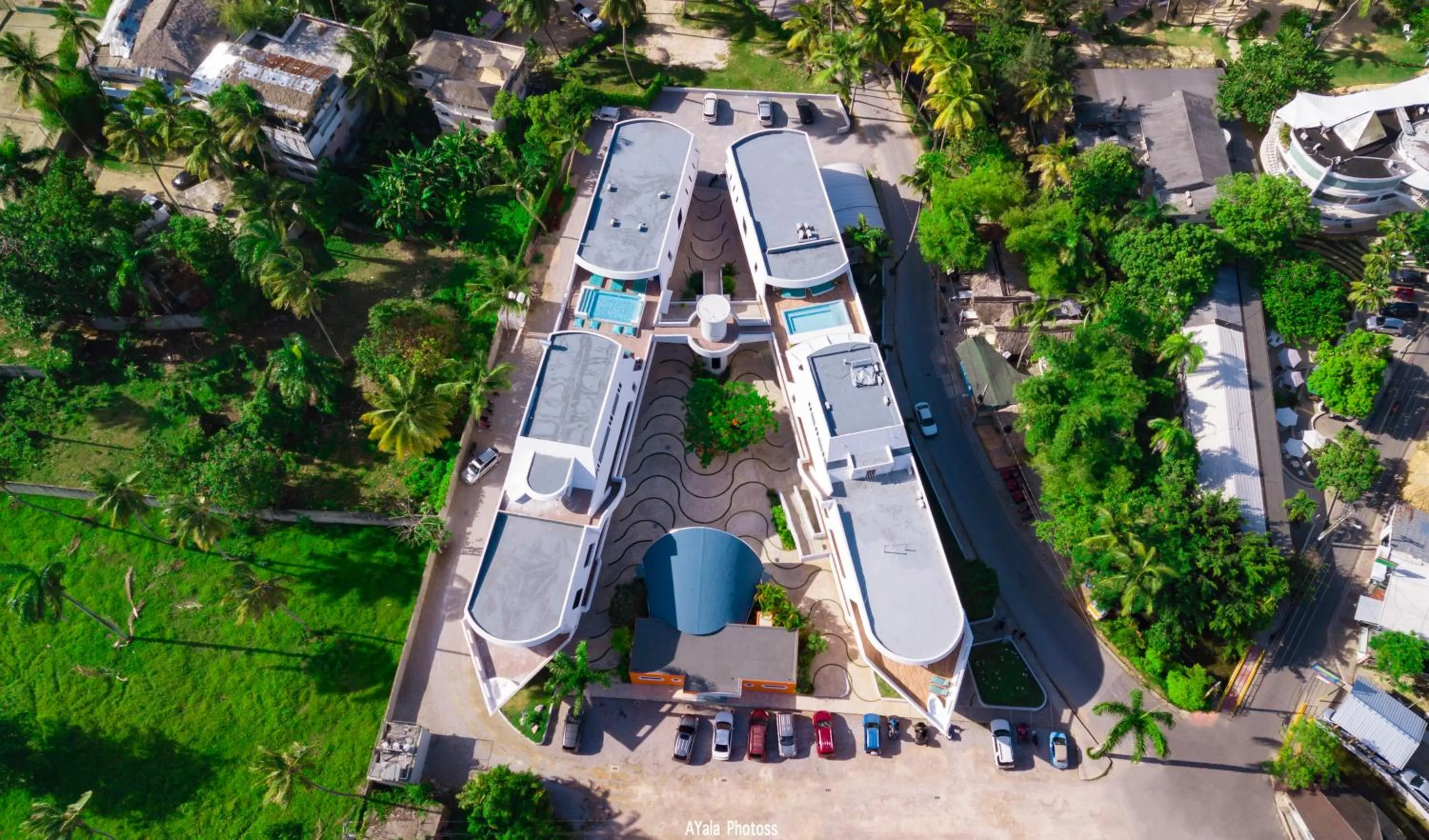 Bird's eye view in Puerto Plaza Las Terrenas