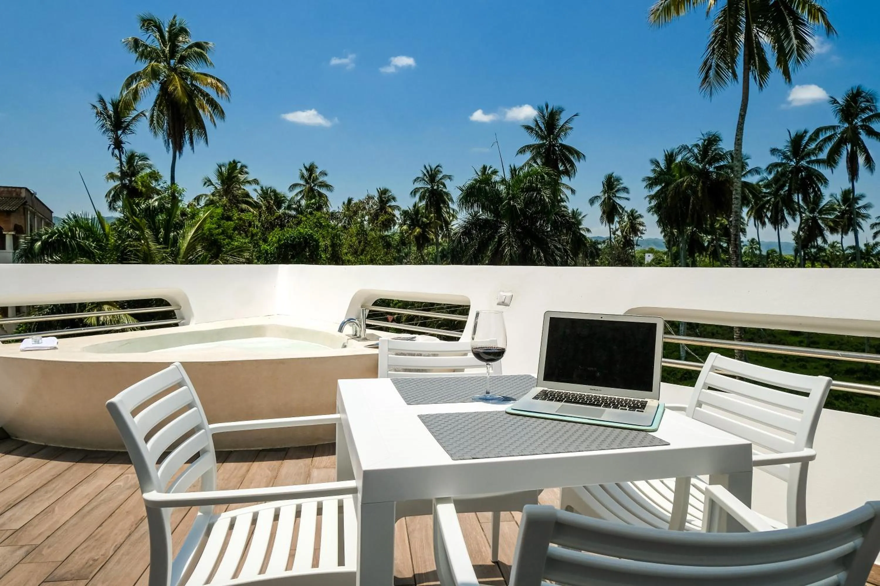 Balcony/Terrace in Puerto Plaza Las Terrenas