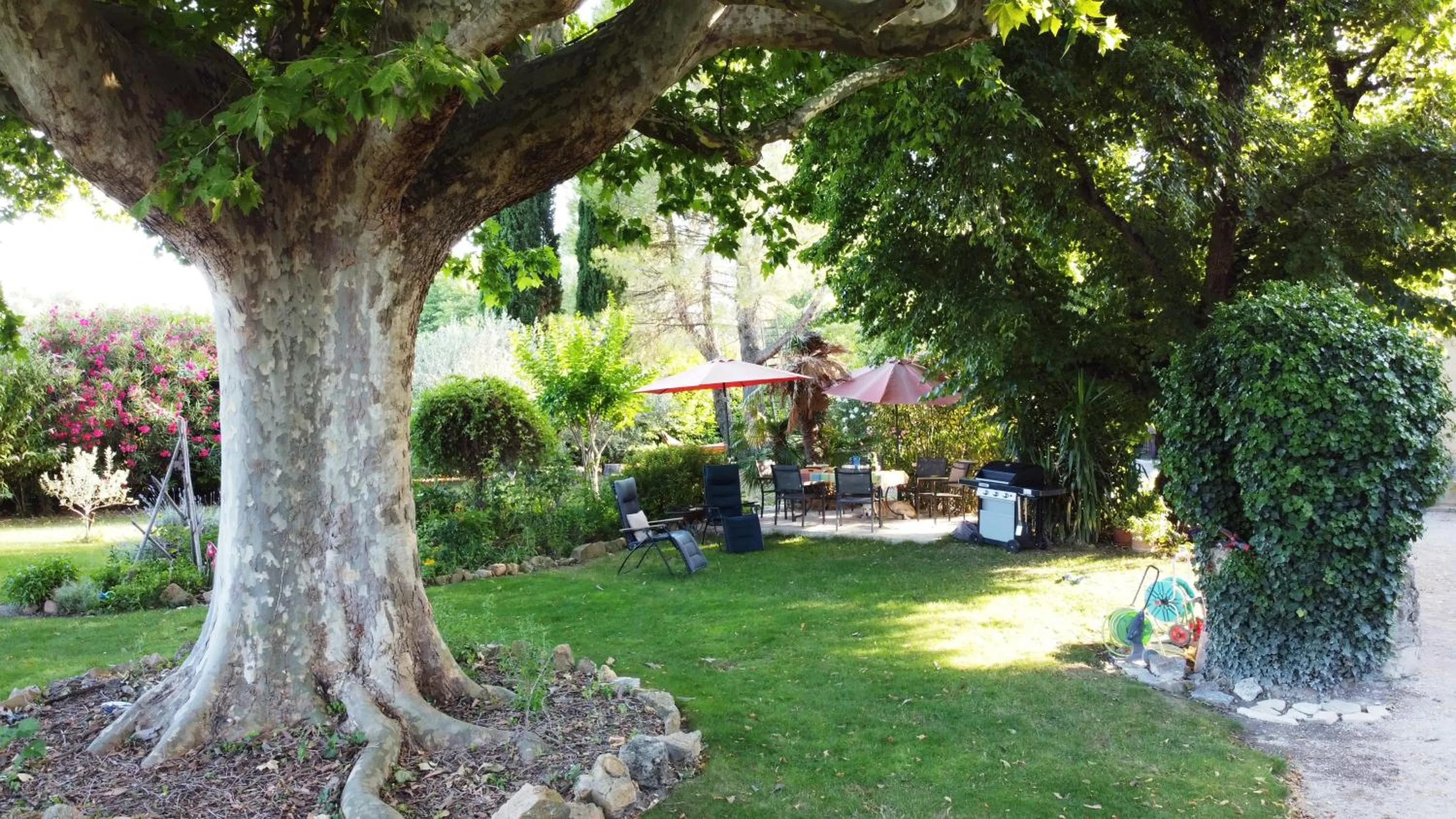 BBQ facilities in Mas du Clos de l'Escarrat