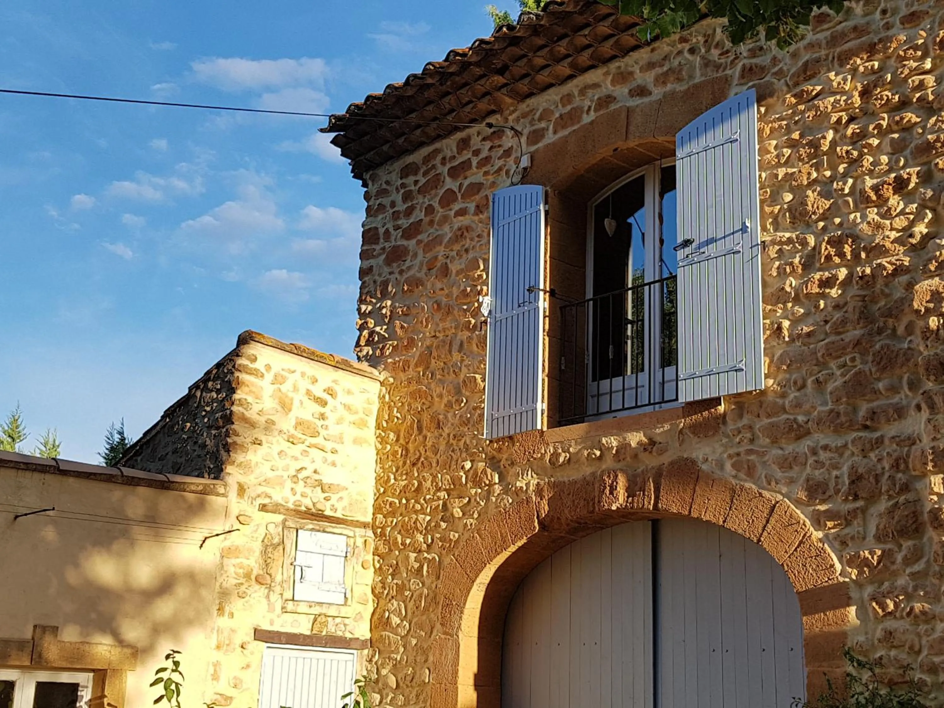 Garden view in Mas du Clos de l'Escarrat