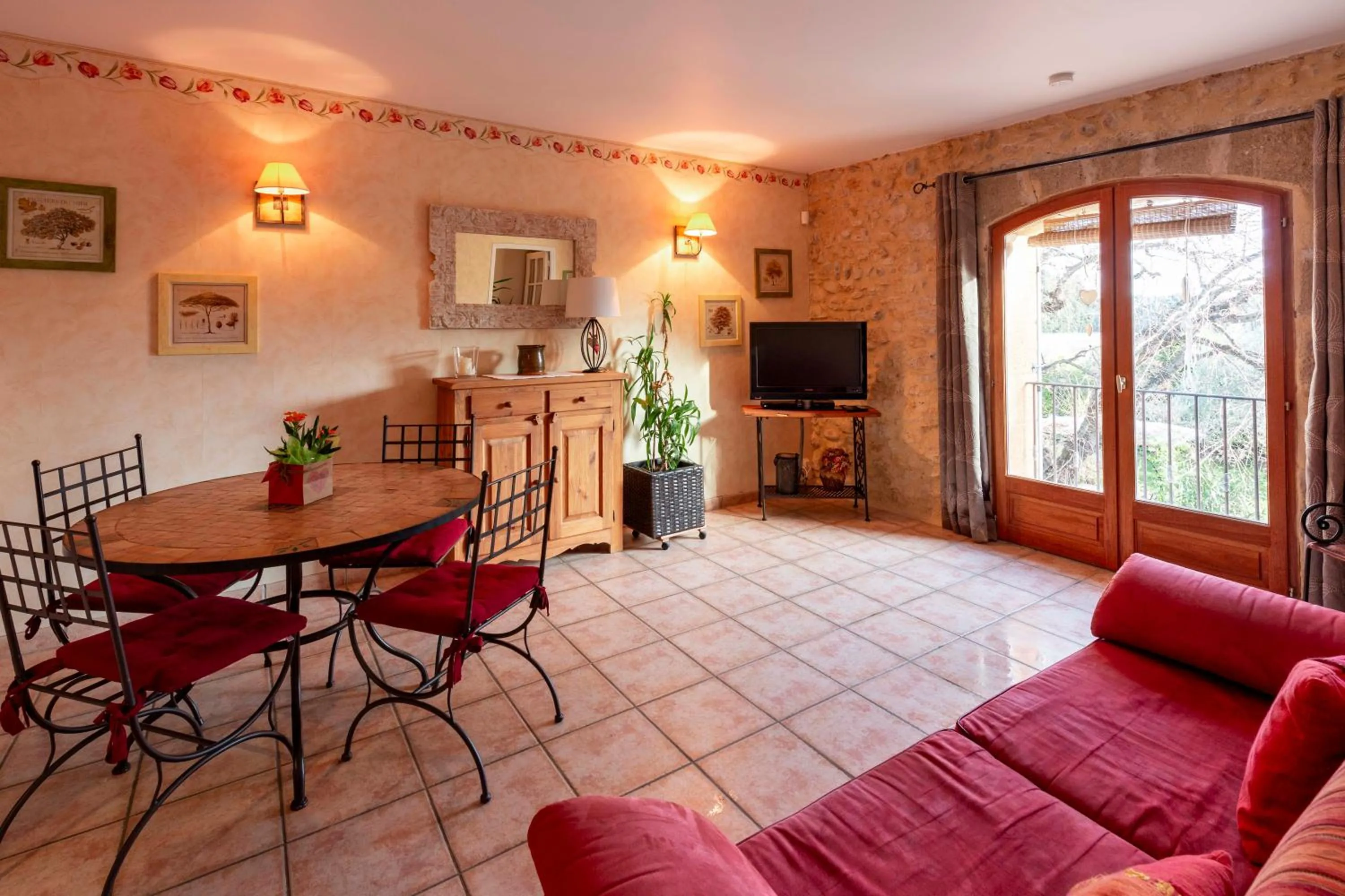 Living room in Mas du Clos de l'Escarrat