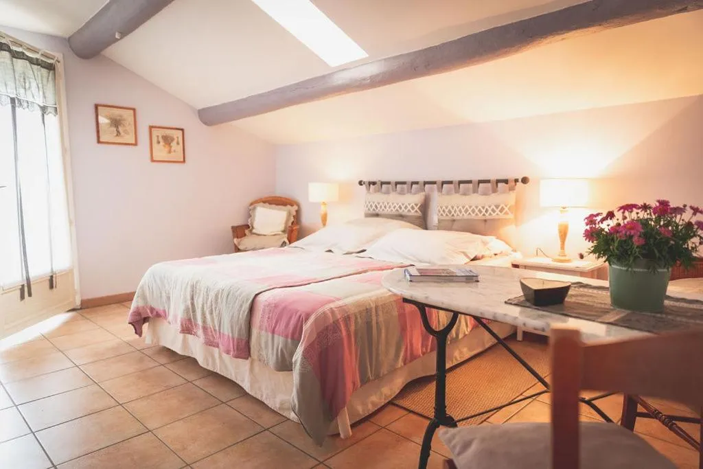 Bedroom, Bed in Mas du Clos de l'Escarrat