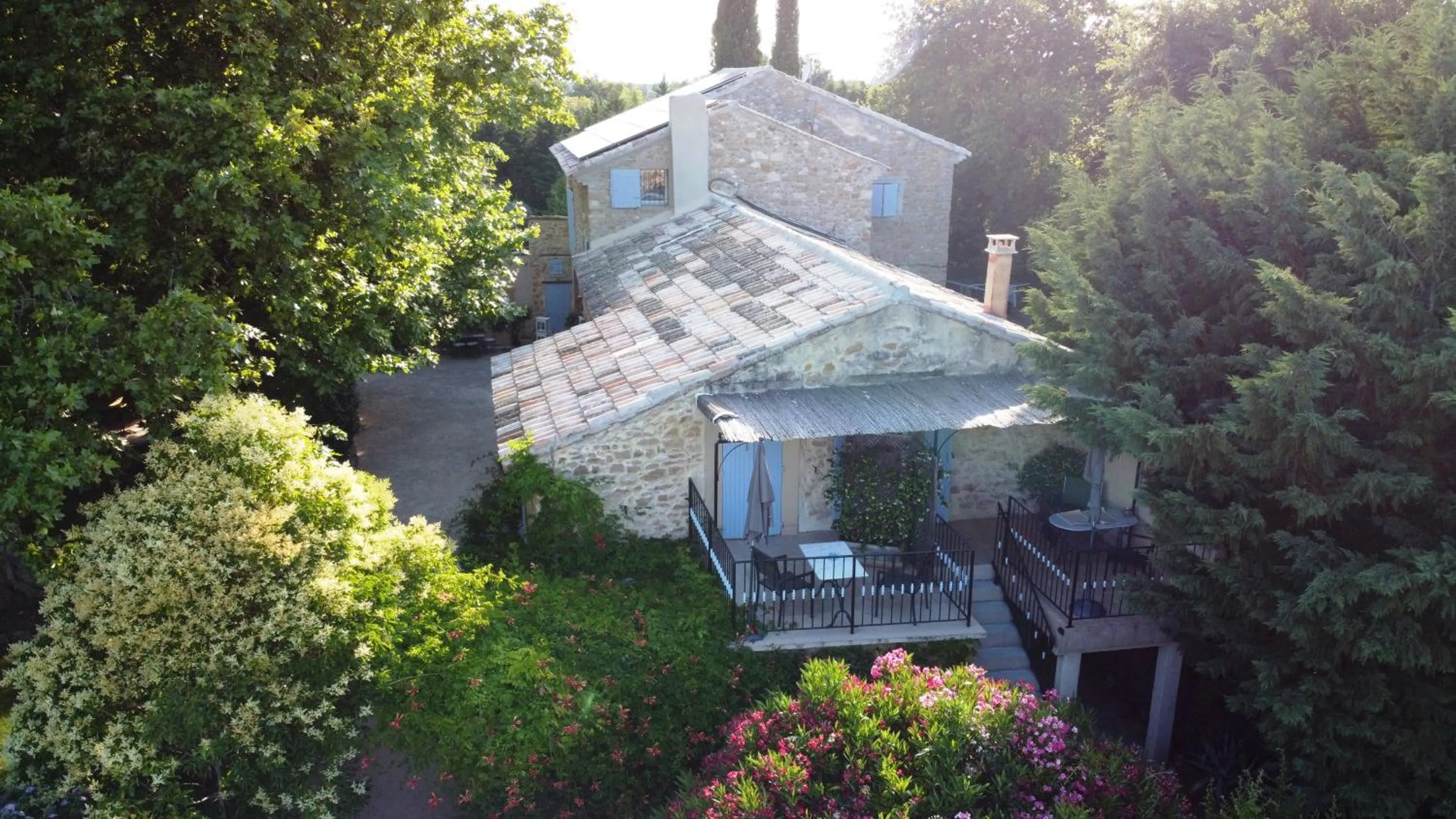 Bird's eye view in Mas du Clos de l'Escarrat