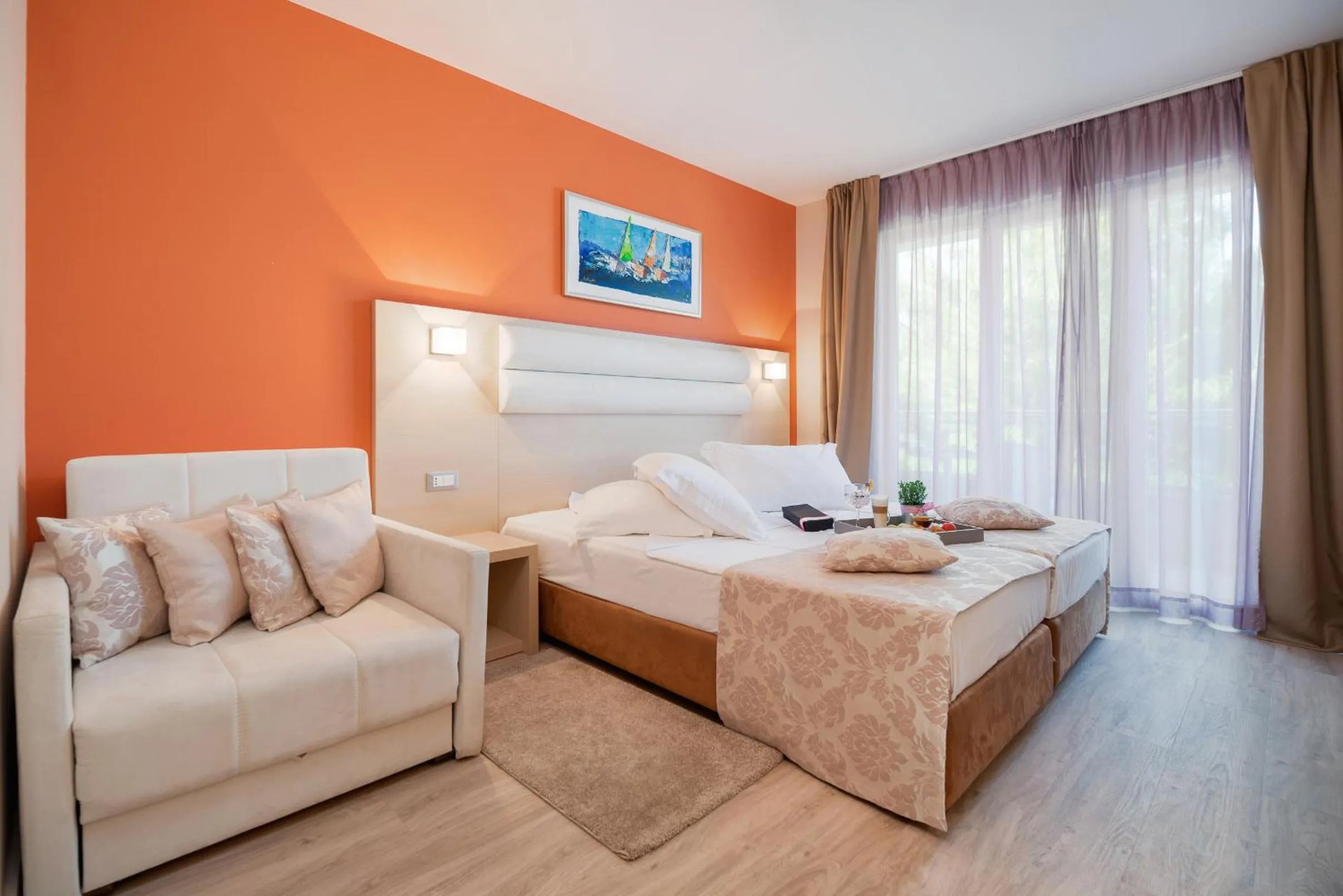 Bed in Hotel Maritimo