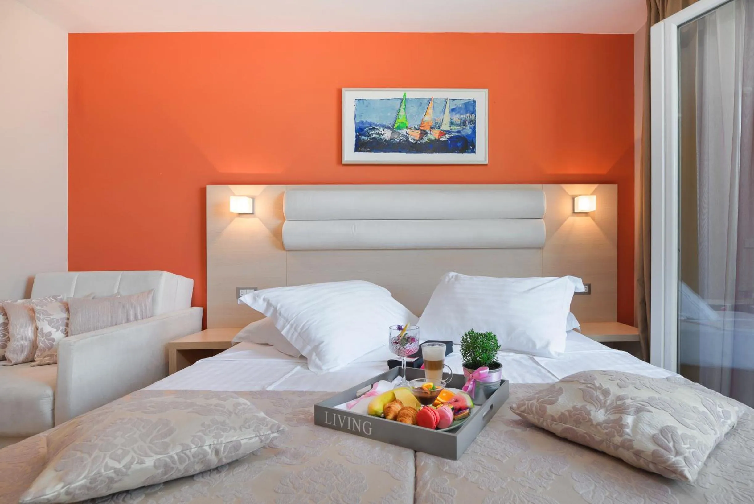 Bed in Hotel Maritimo