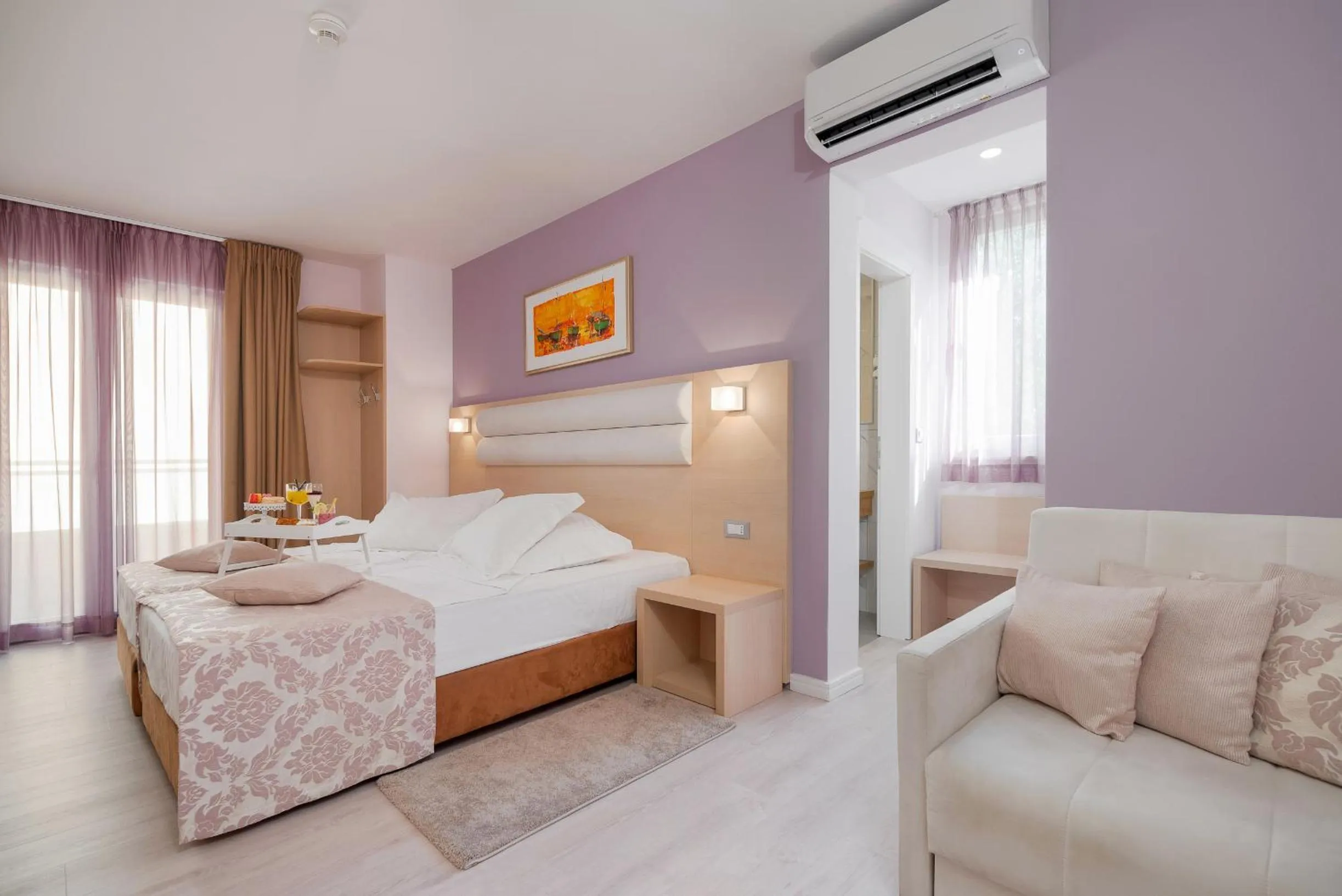 Bed in Hotel Maritimo