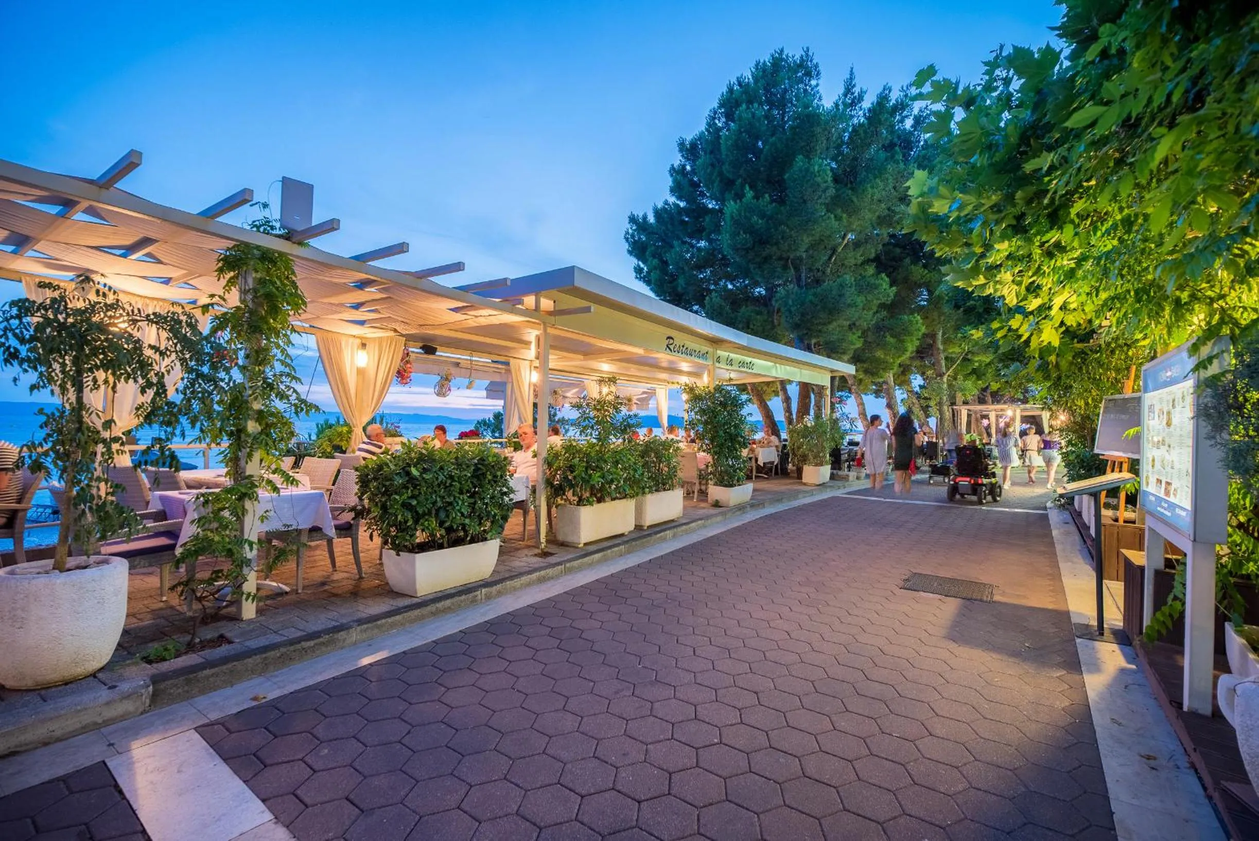 Patio in Hotel Maritimo