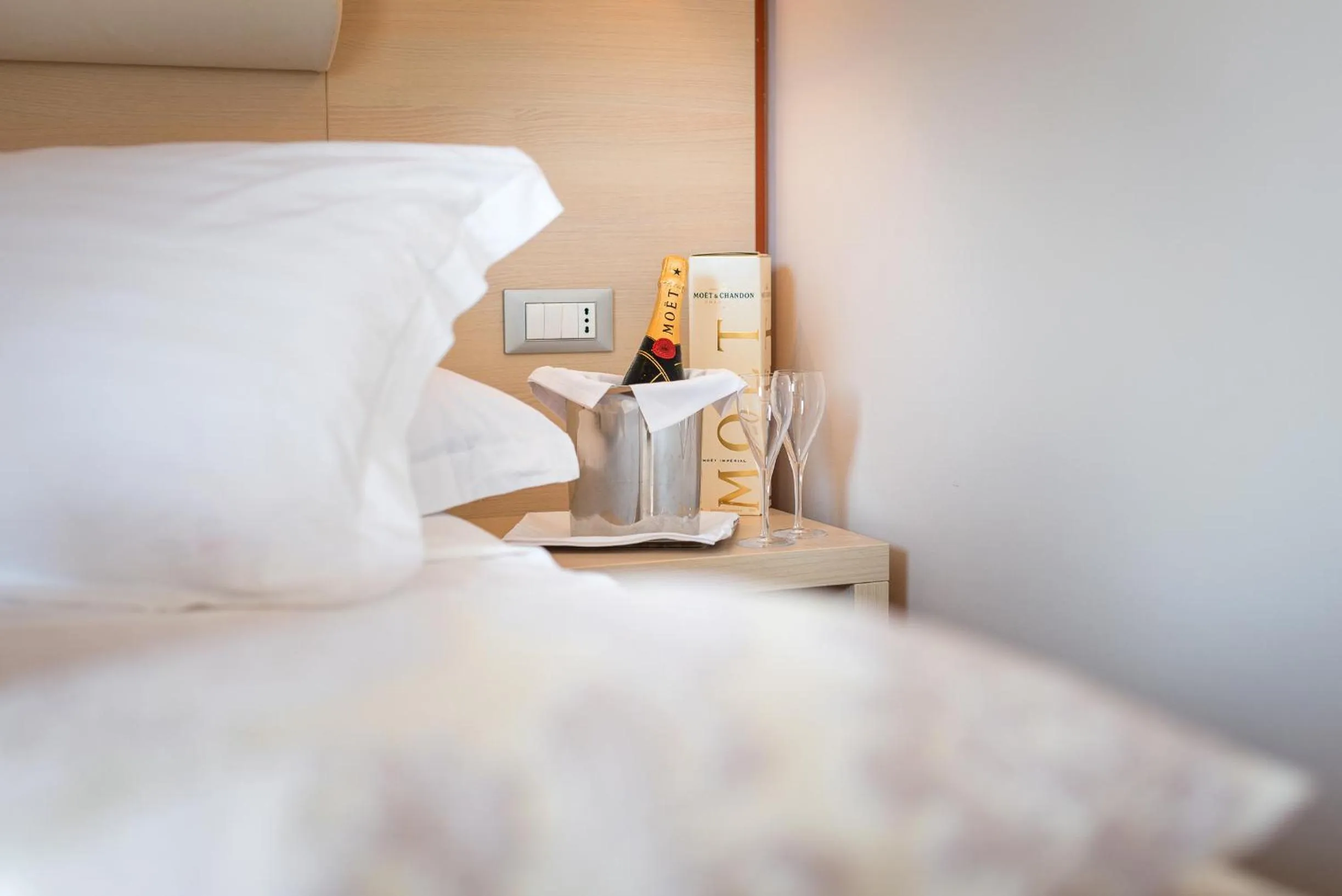 Bed in Hotel Maritimo