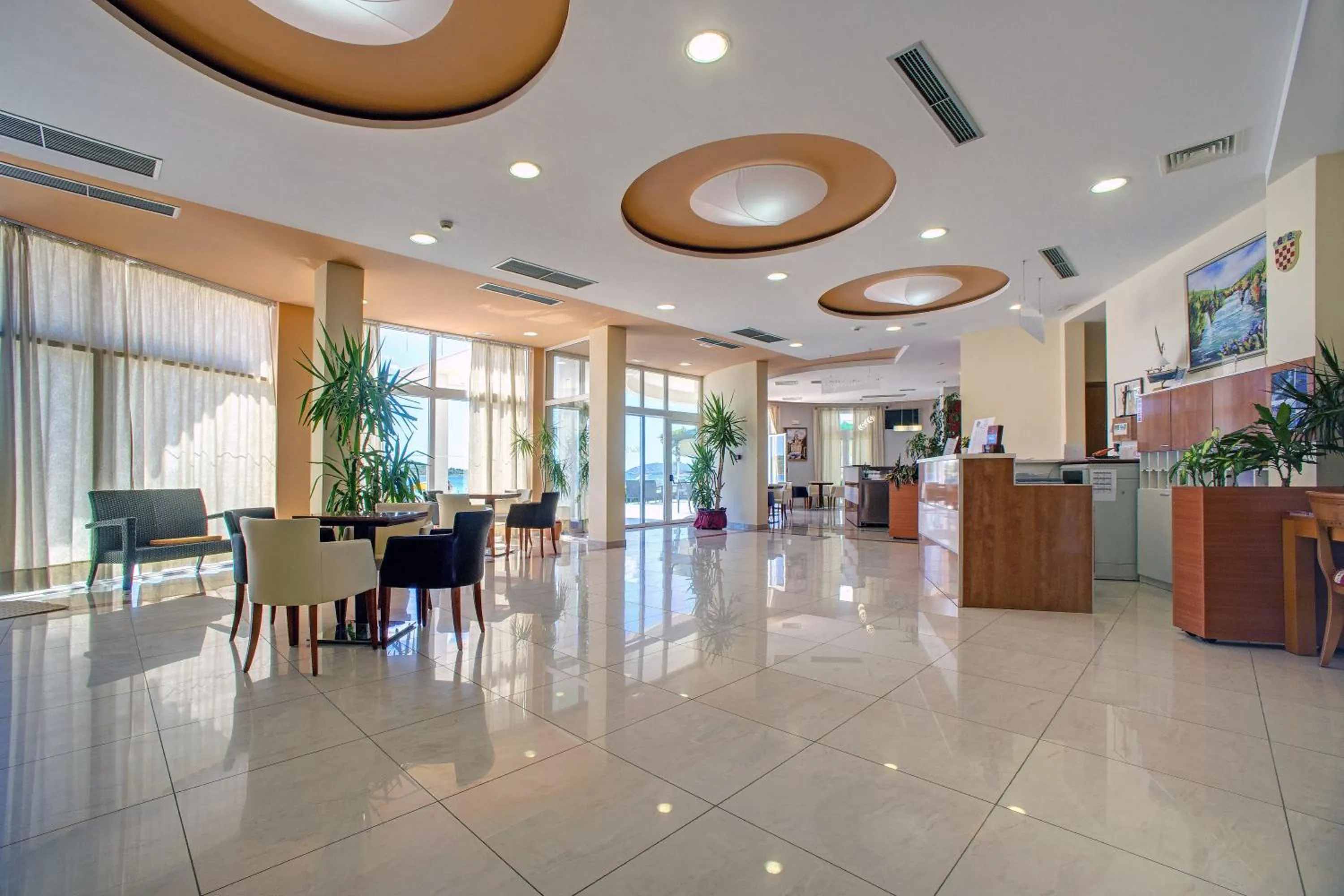 Lobby or reception in Hotel Duje