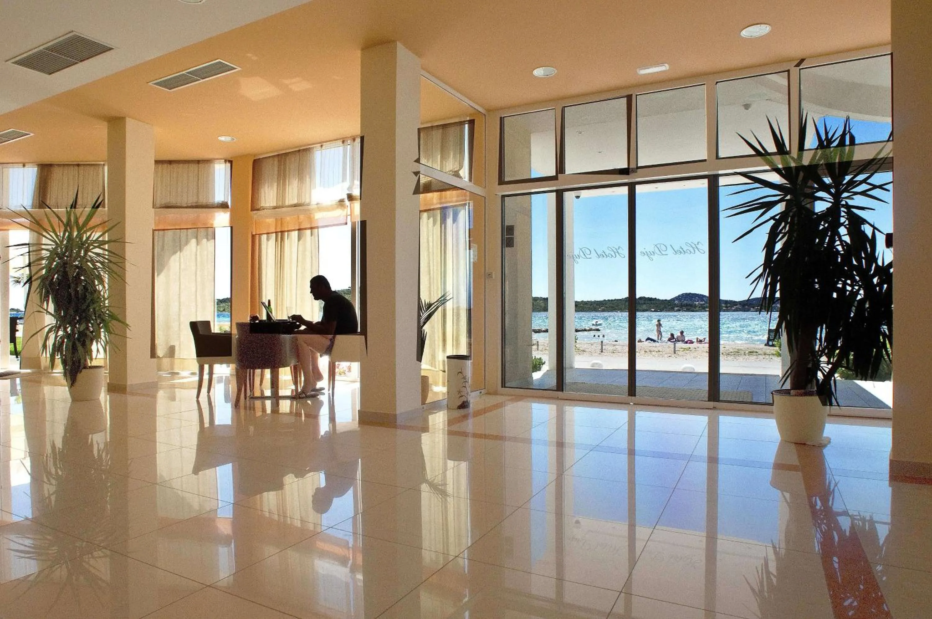 Lobby or reception in Hotel Duje