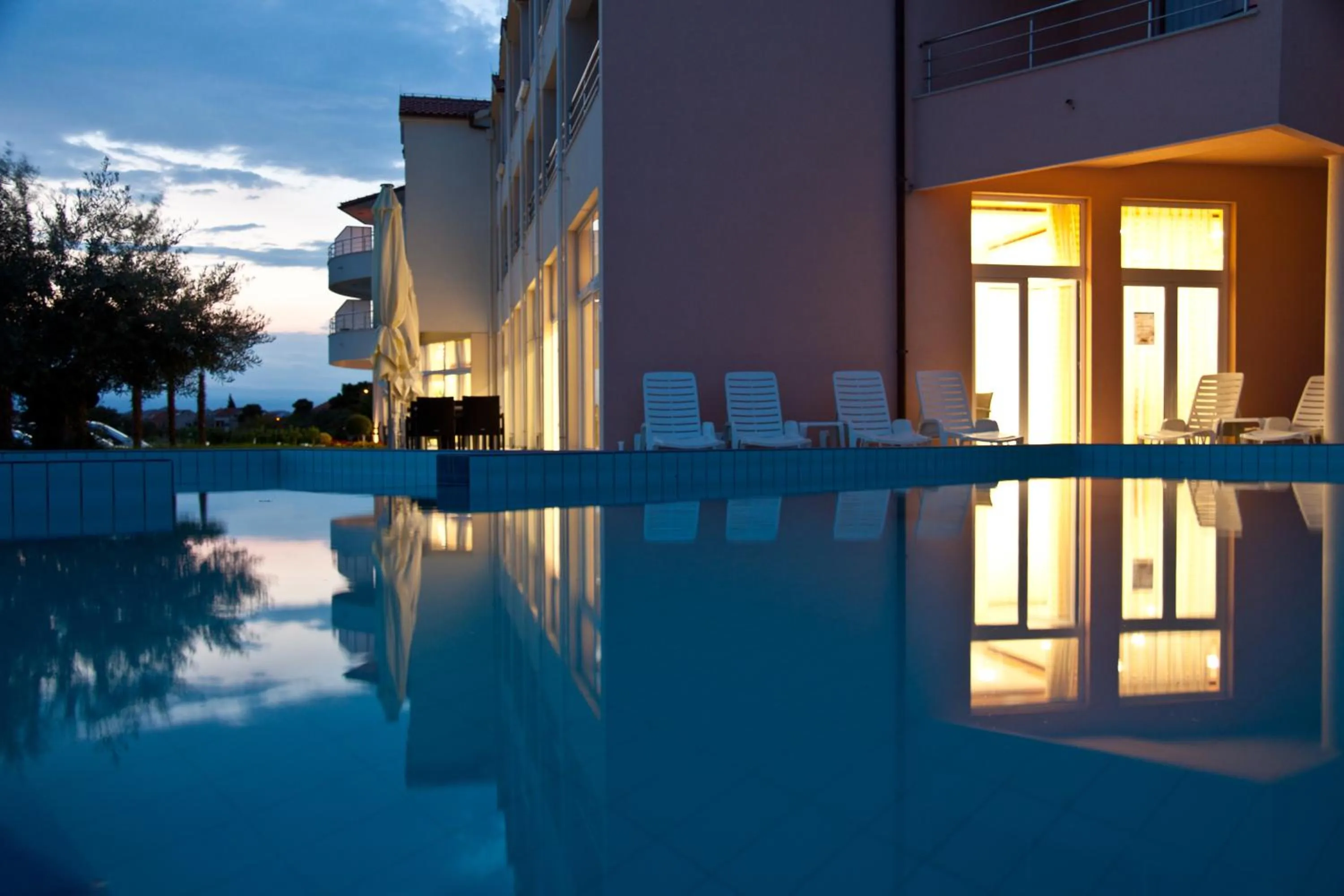 Swimming pool in Hotel Duje
