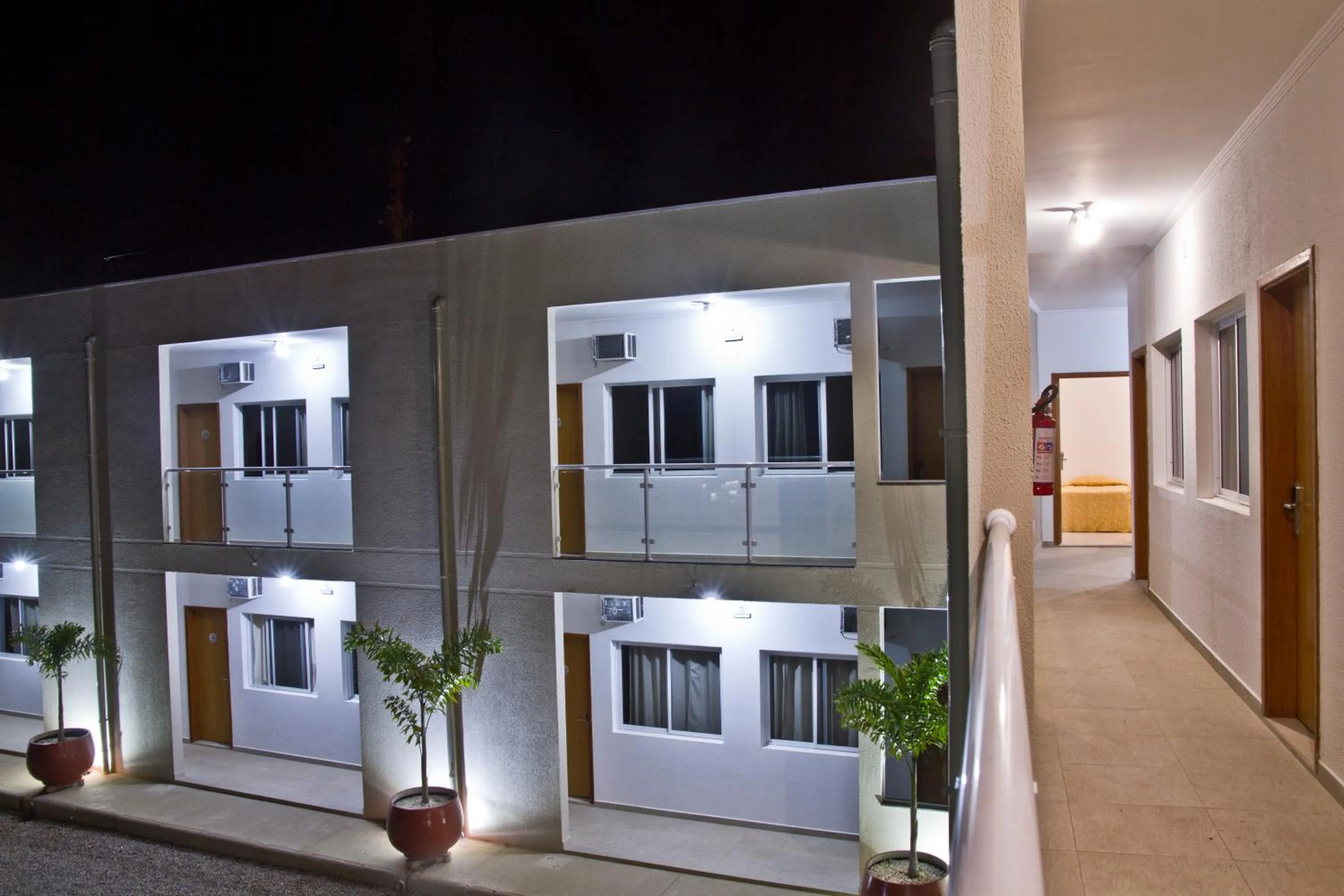 Facade/entrance in Eden Park Hotel