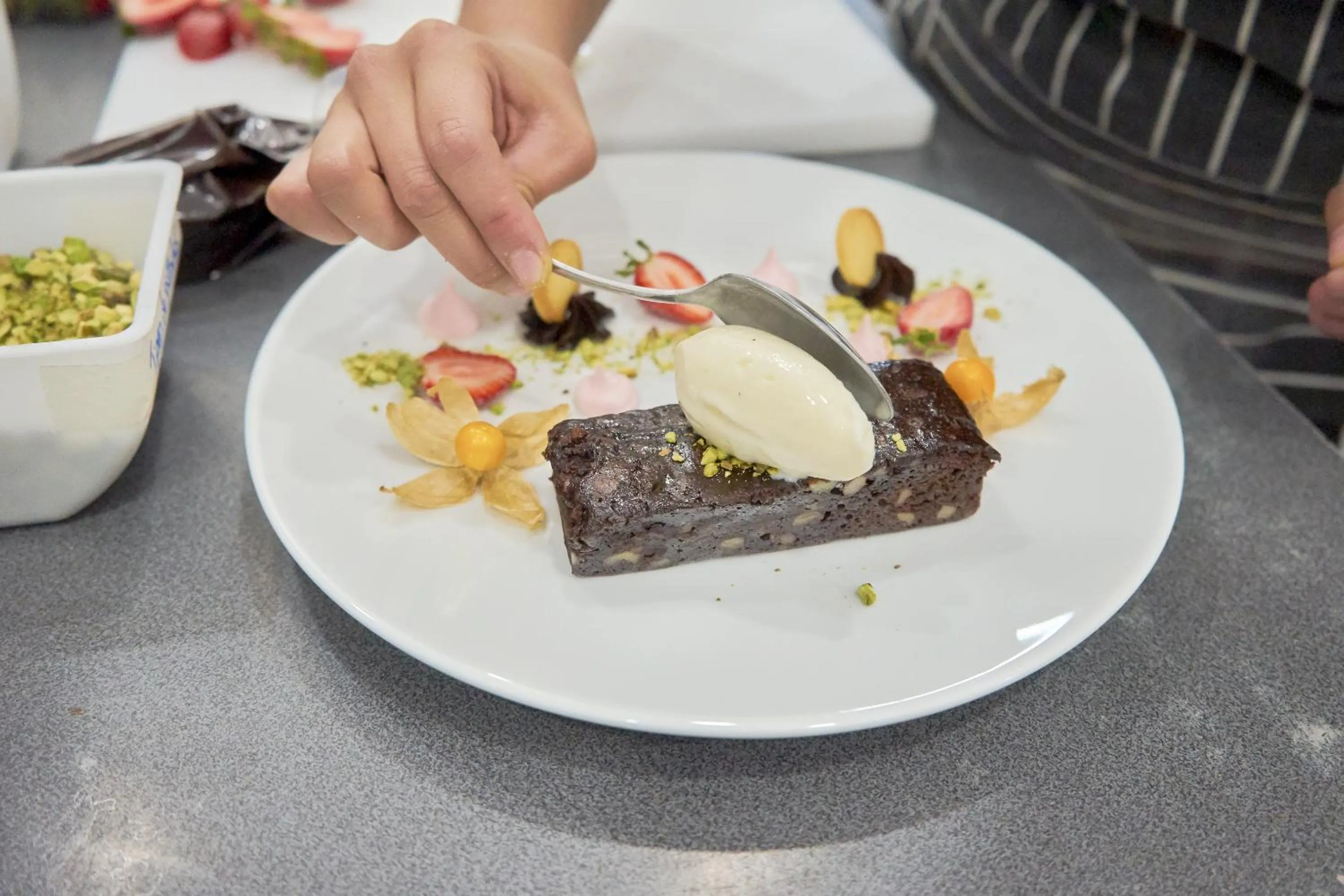 Food close-up in Hotel La Casa de Don Tomás
