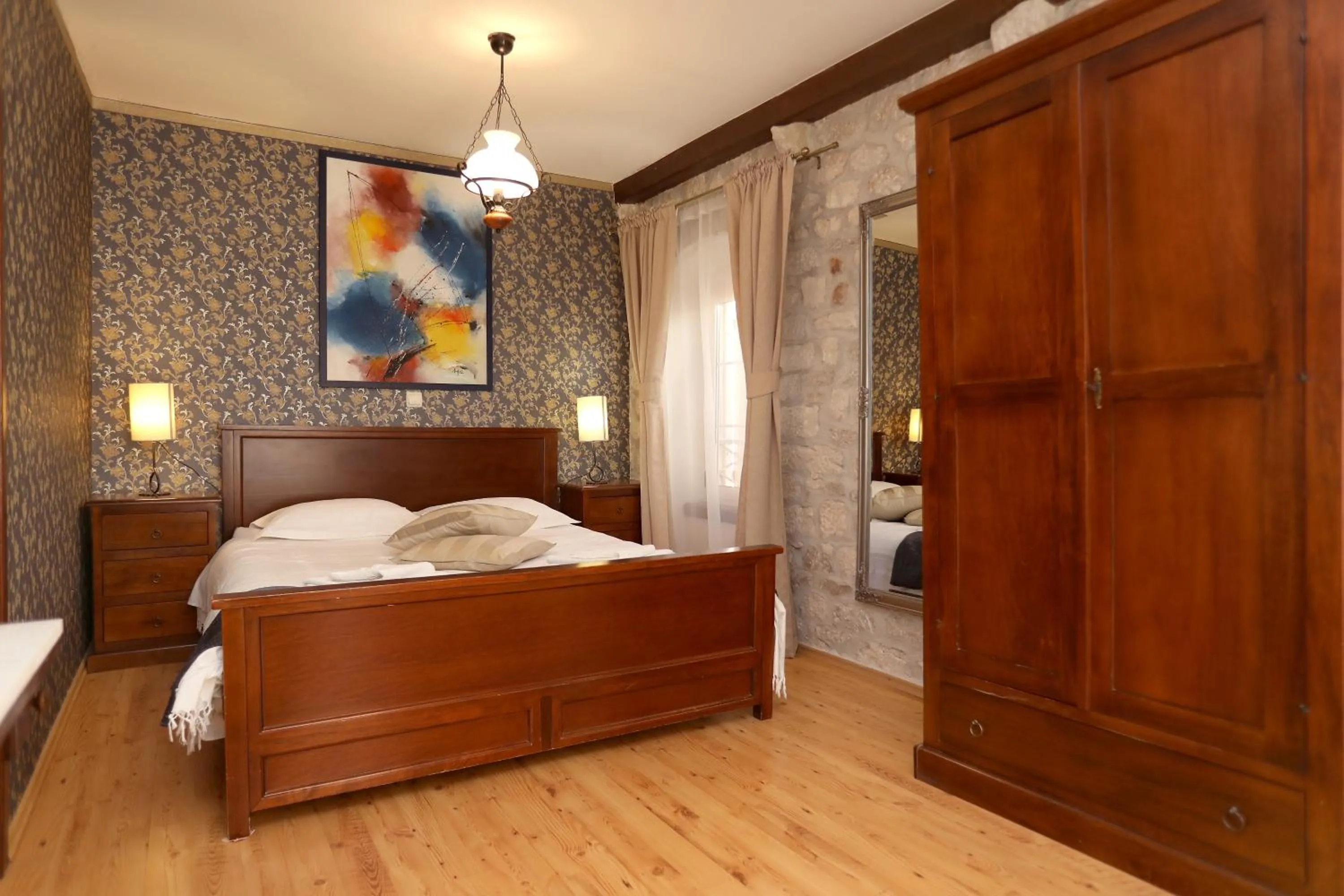 Bed in Villa Carrara