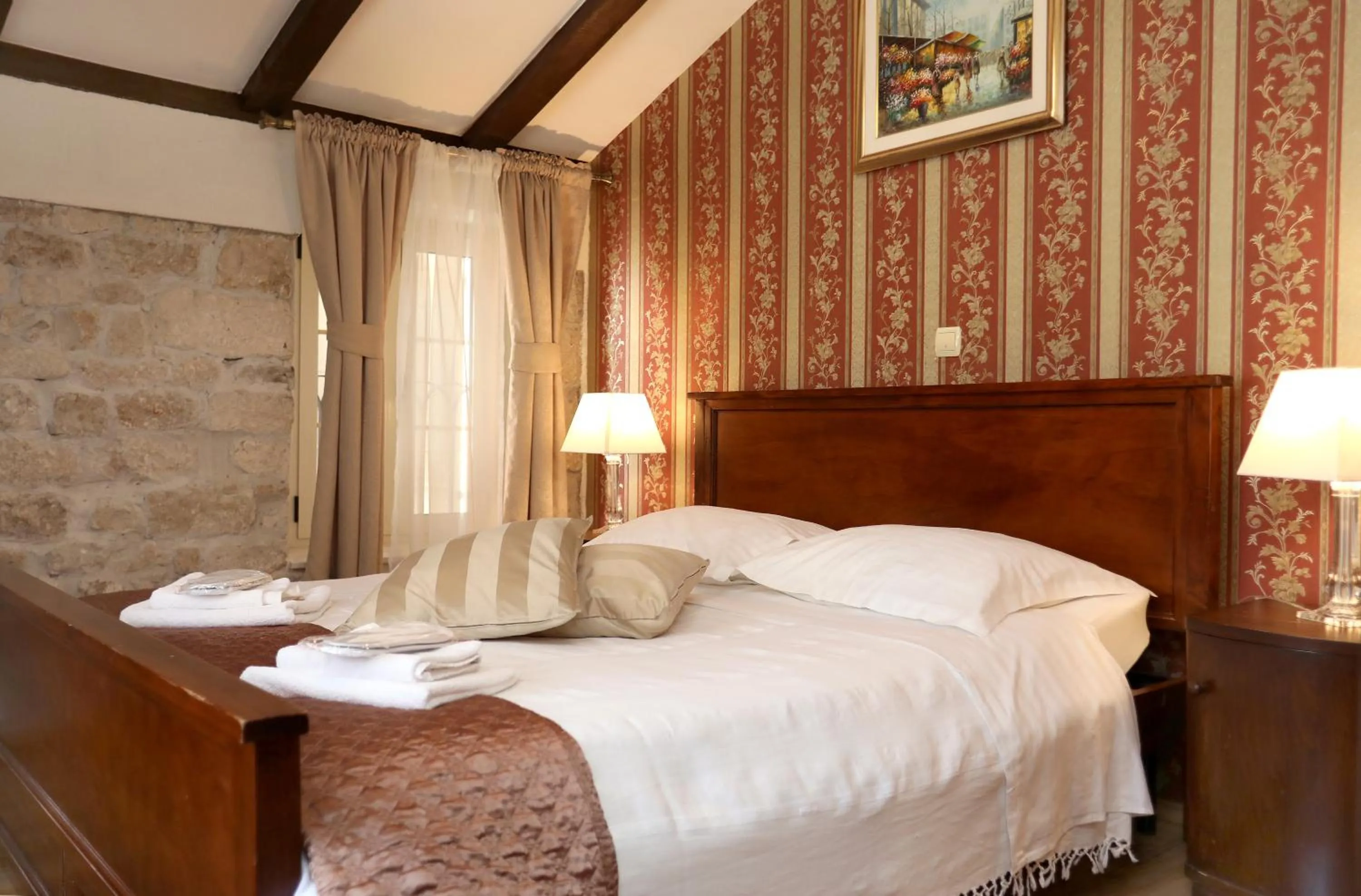 Bed in Villa Carrara