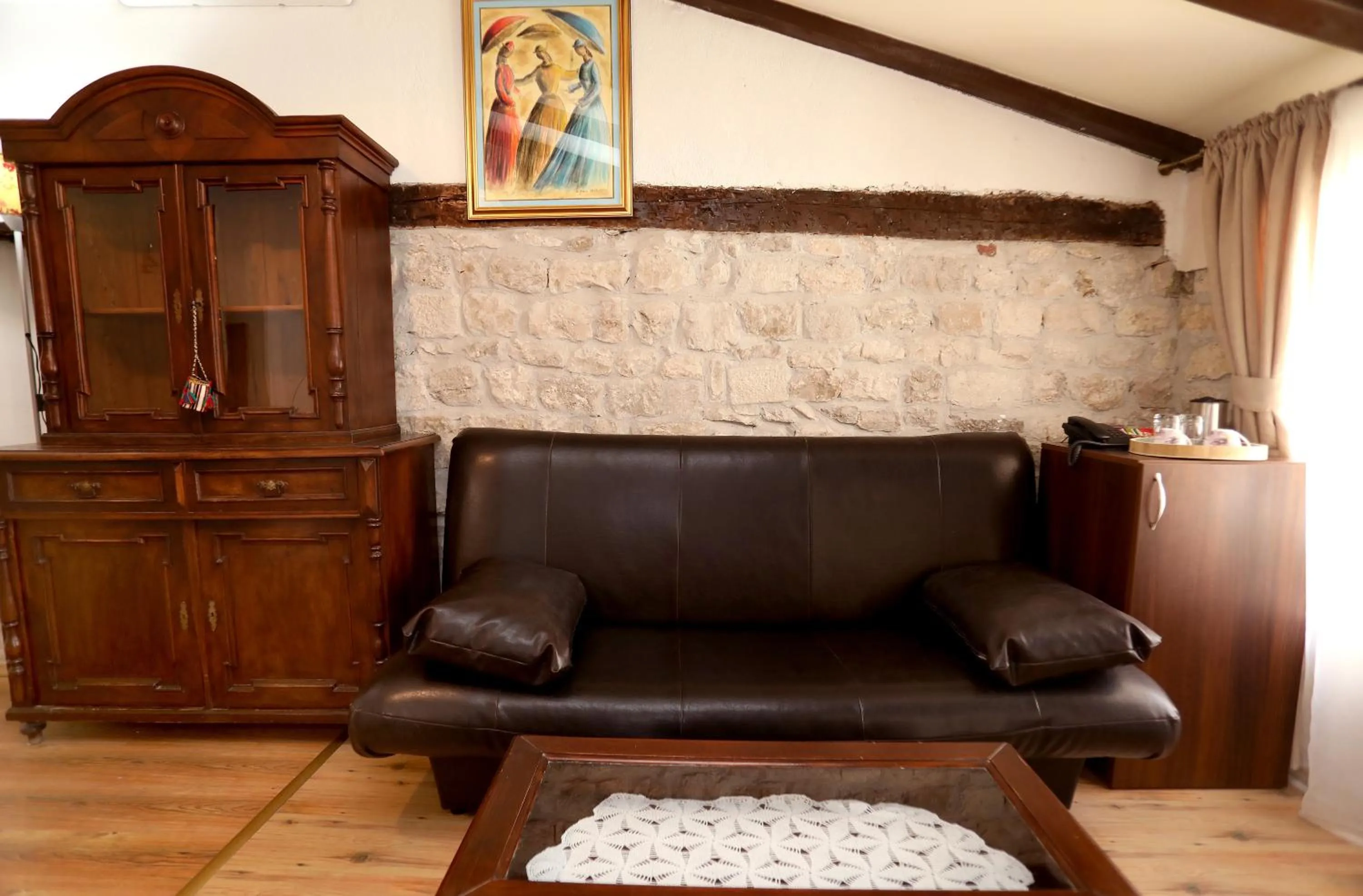 Seating area in Villa Carrara