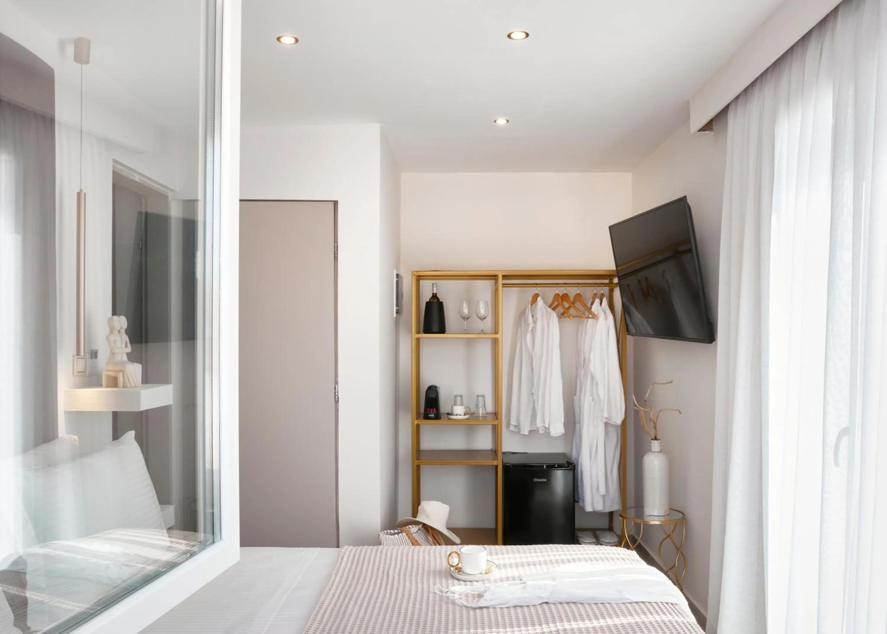 Bed in Atlas Skiathos