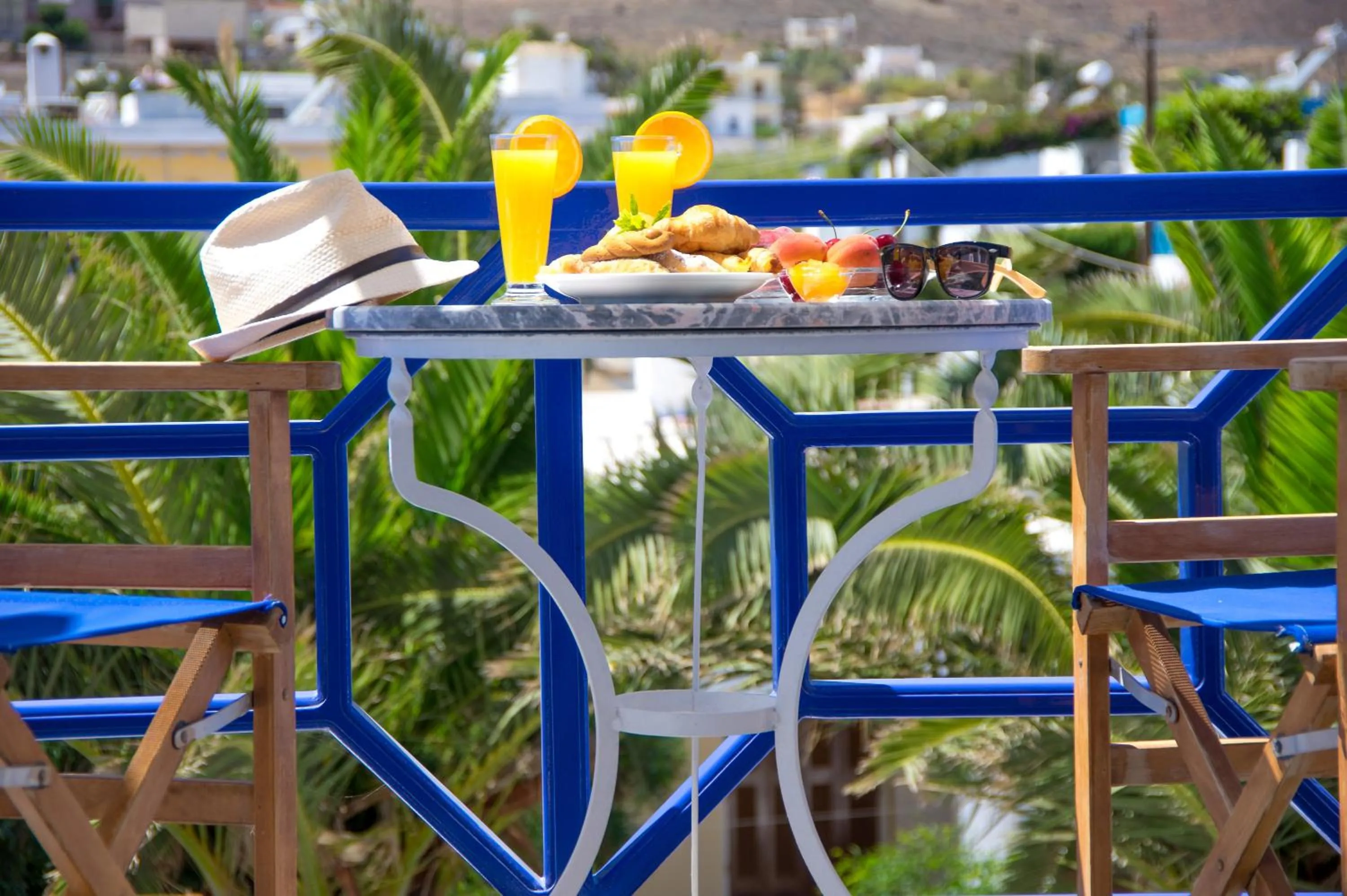 Food close-up in Syros Atlantis
