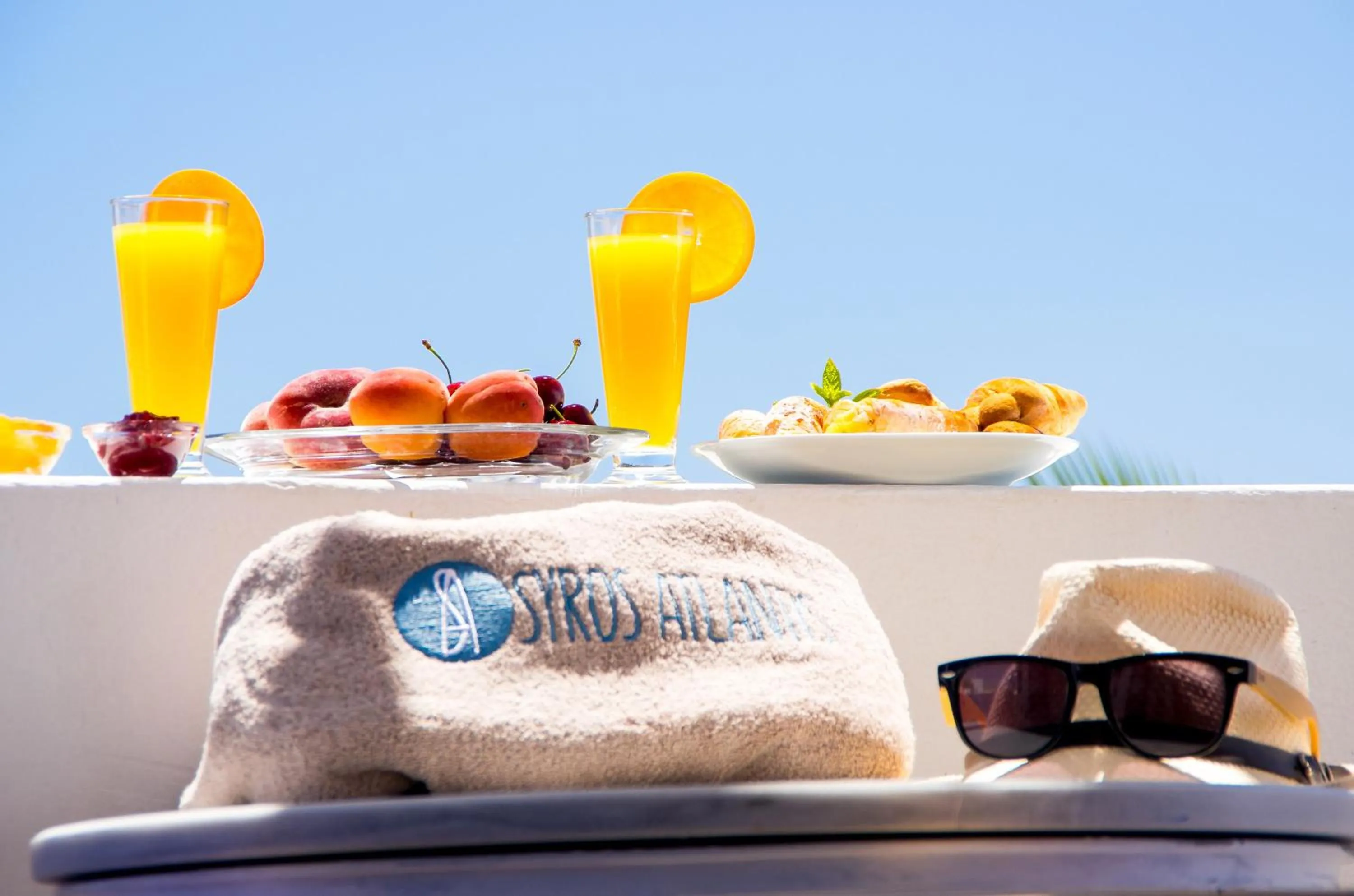 Food close-up in Syros Atlantis