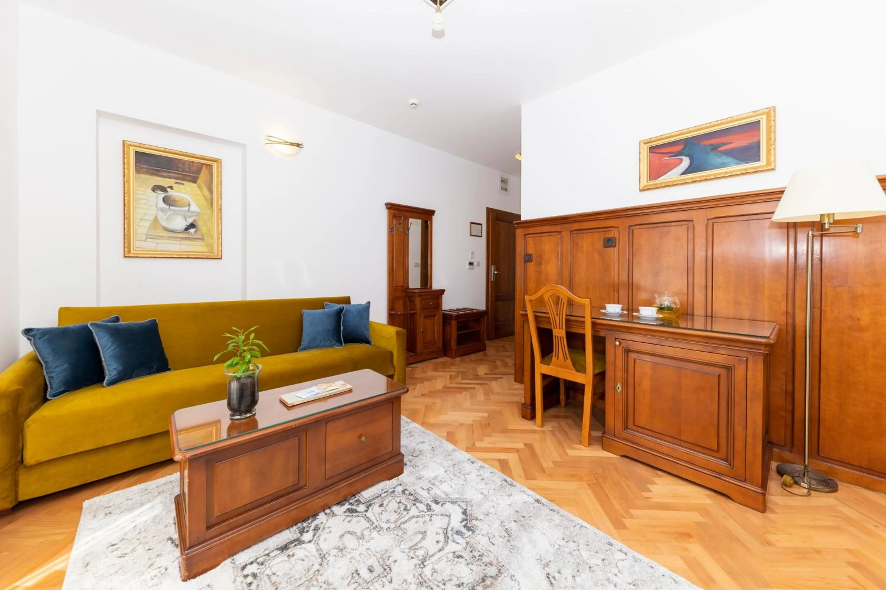 Living room in Heritage Hotel Tisno