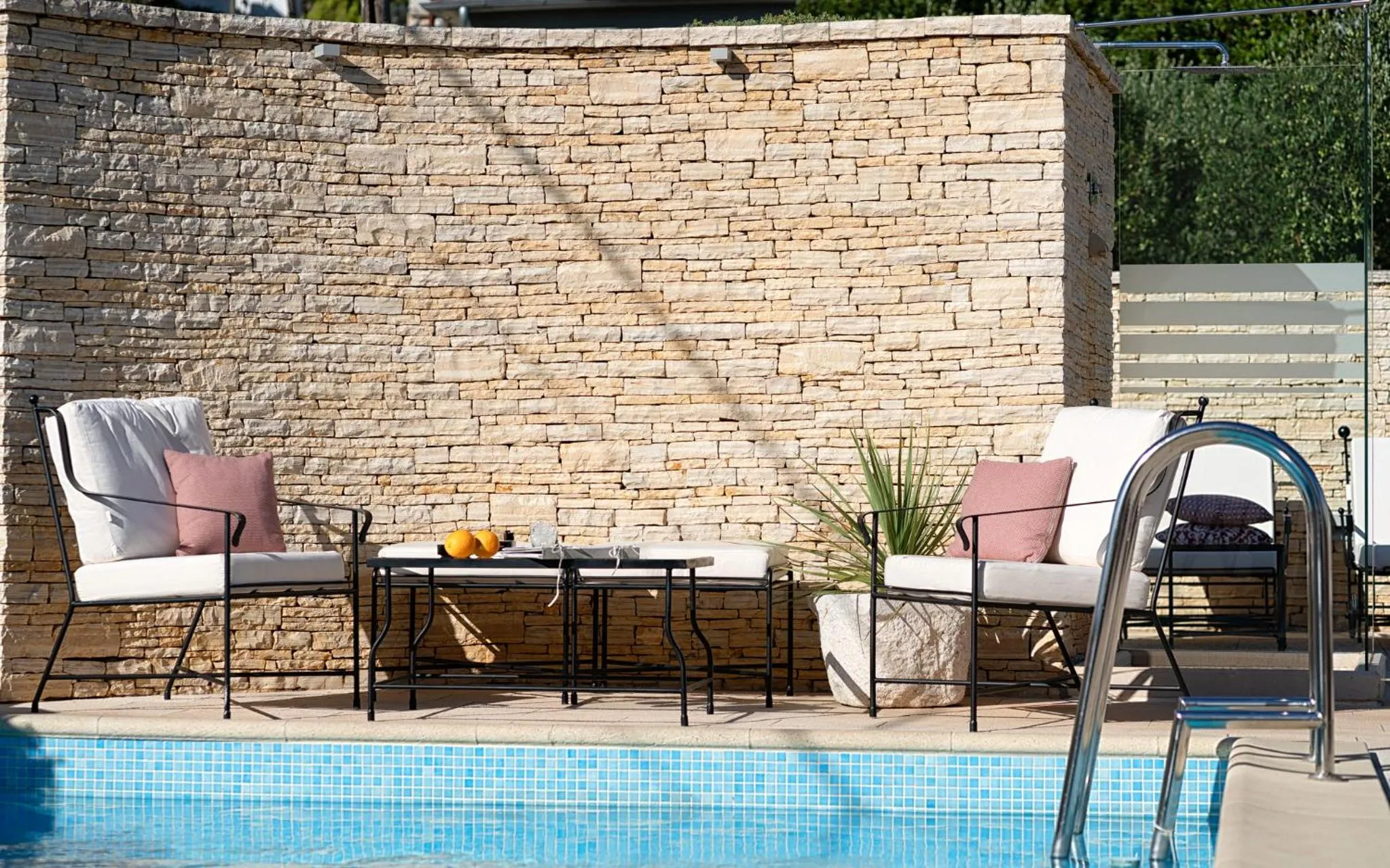 Swimming pool in Heritage Hotel Tisno