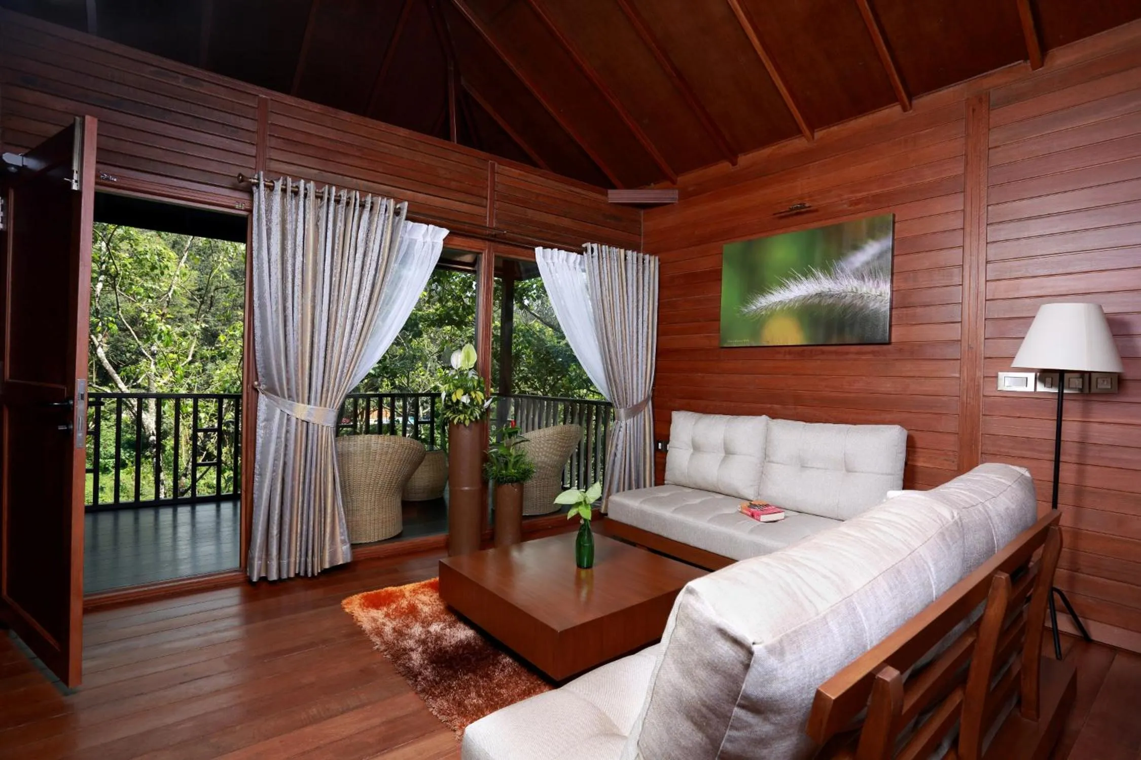 Living room, Bed in The IBNII - Eco Luxury Resort