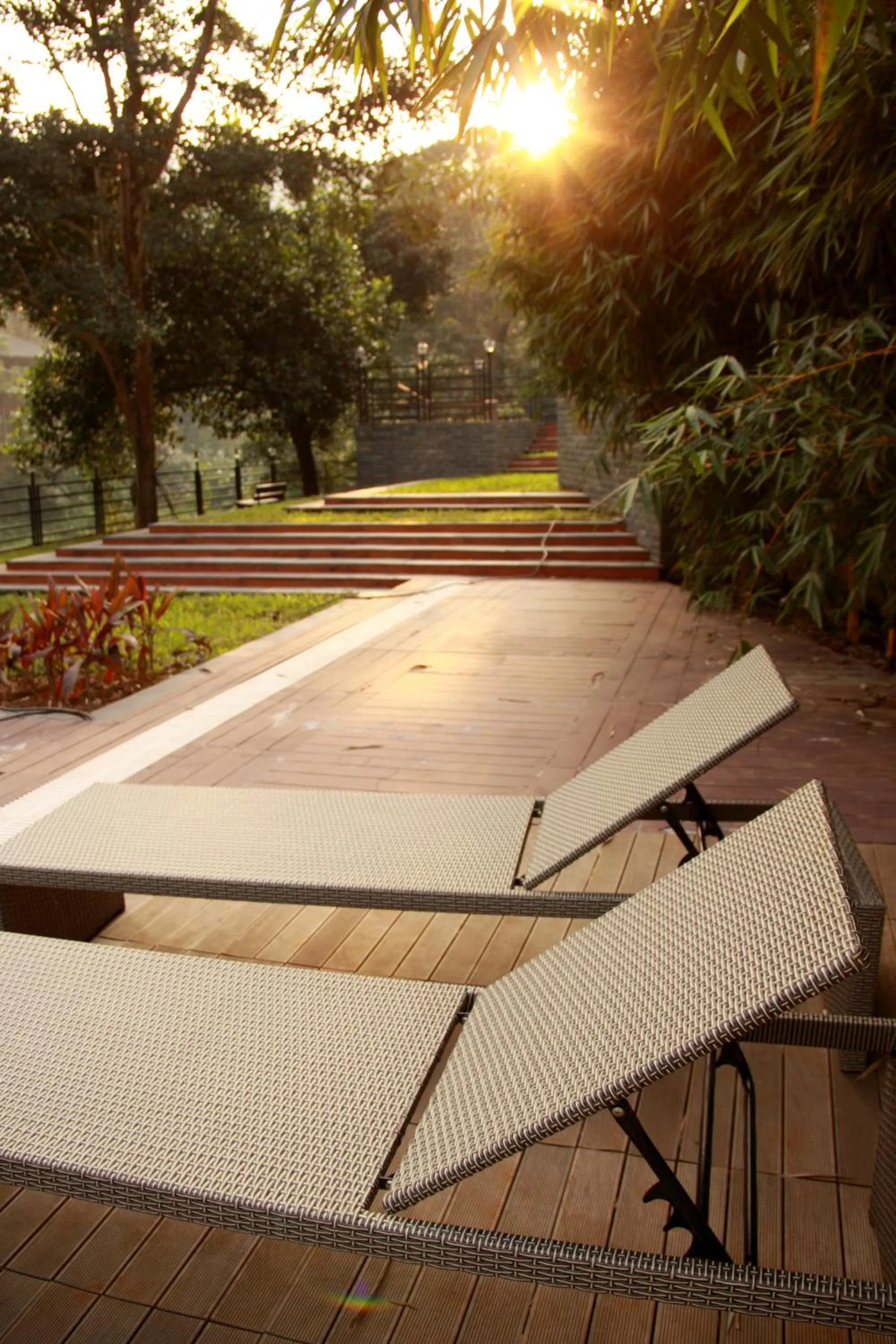 Sunrise in The IBNII - Eco Luxury Resort