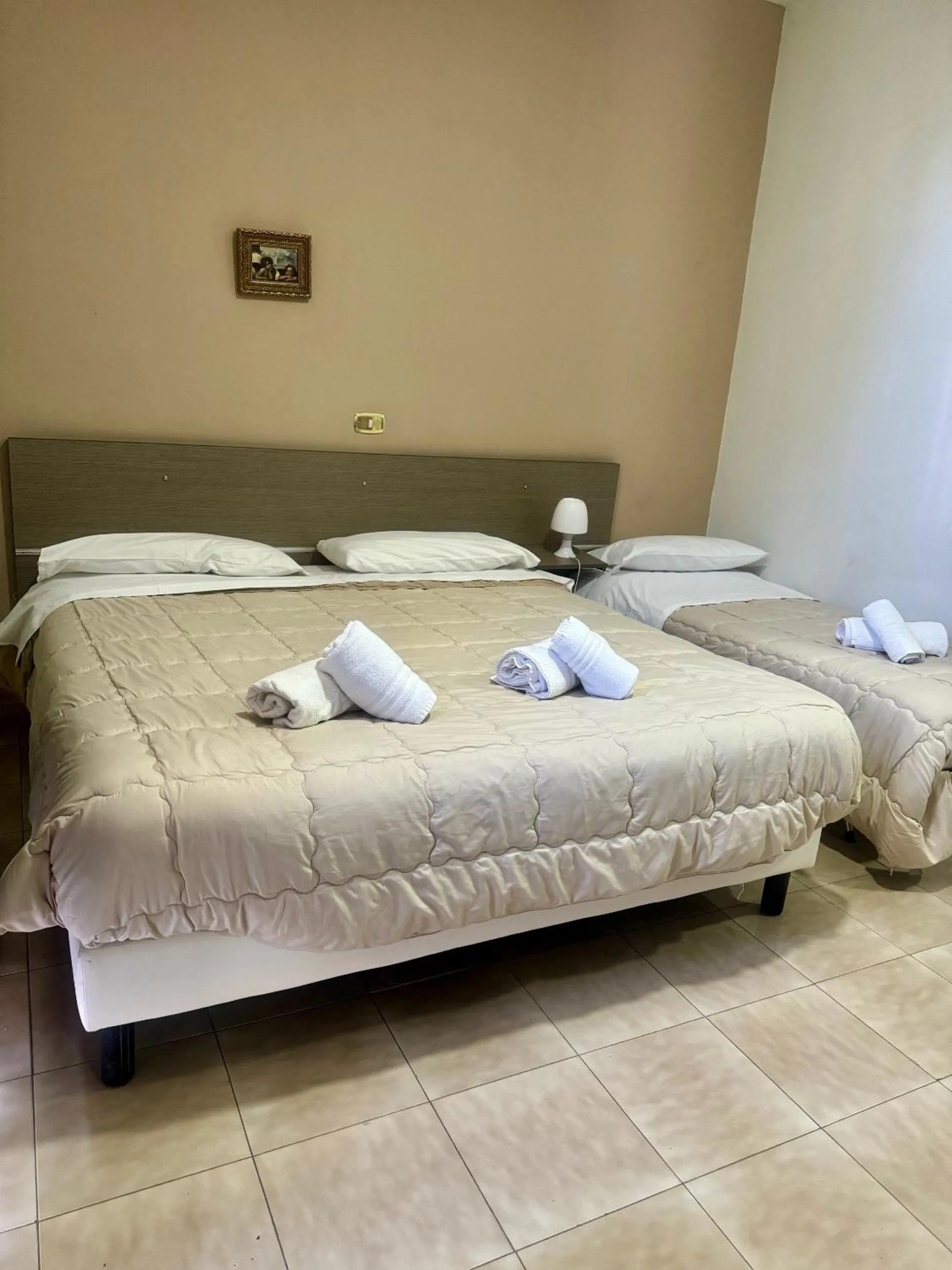 Bed in Hotel Santuario