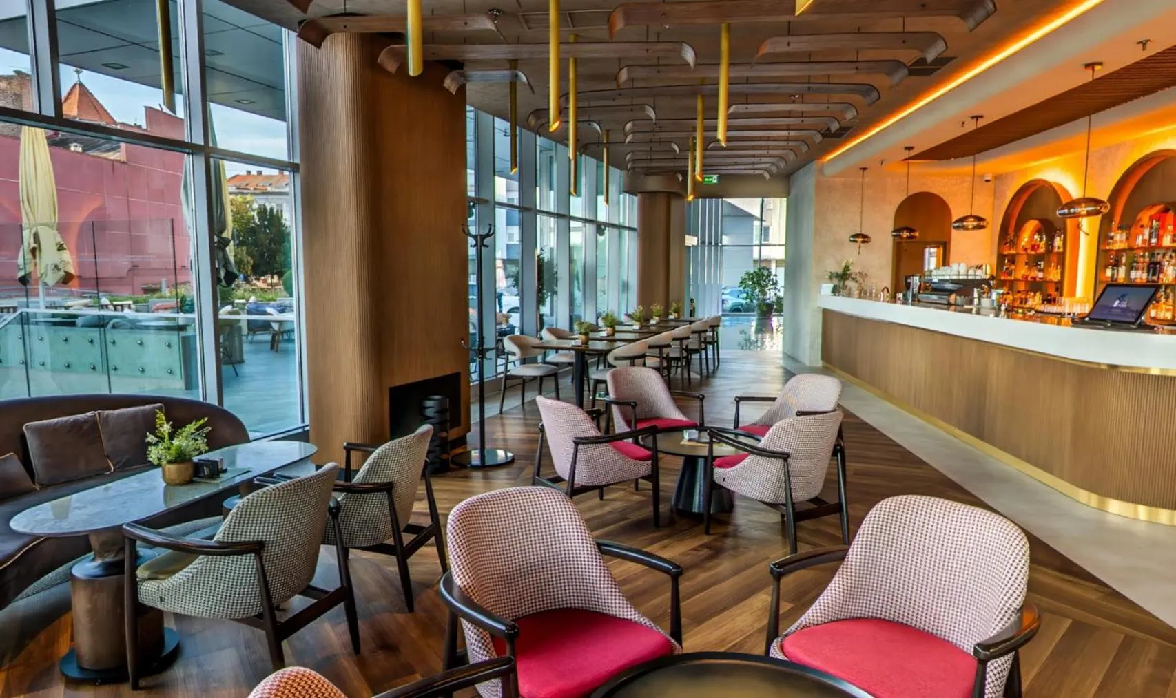 Lounge or bar in Hotel Osijek