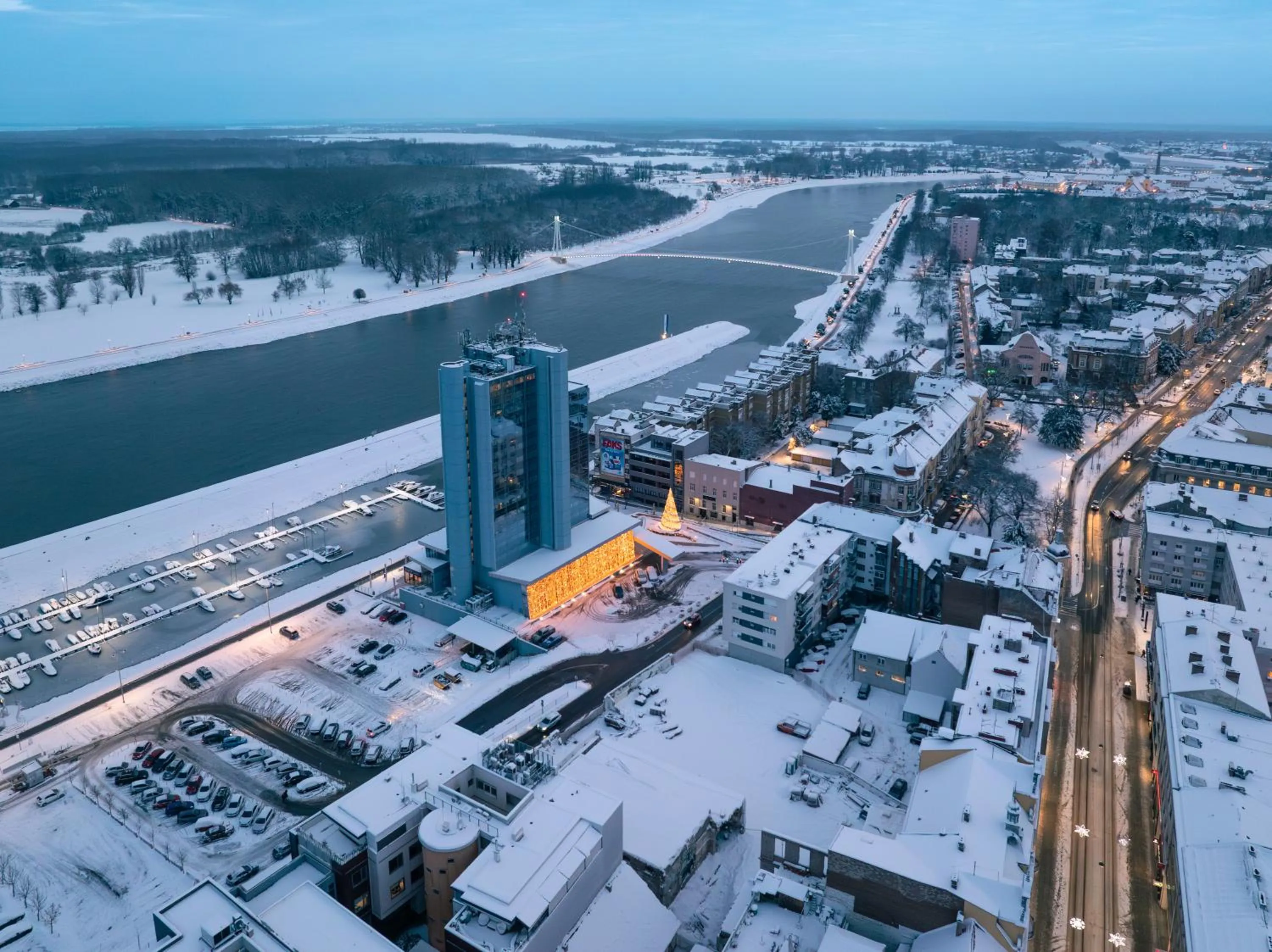 Property building in Hotel Osijek